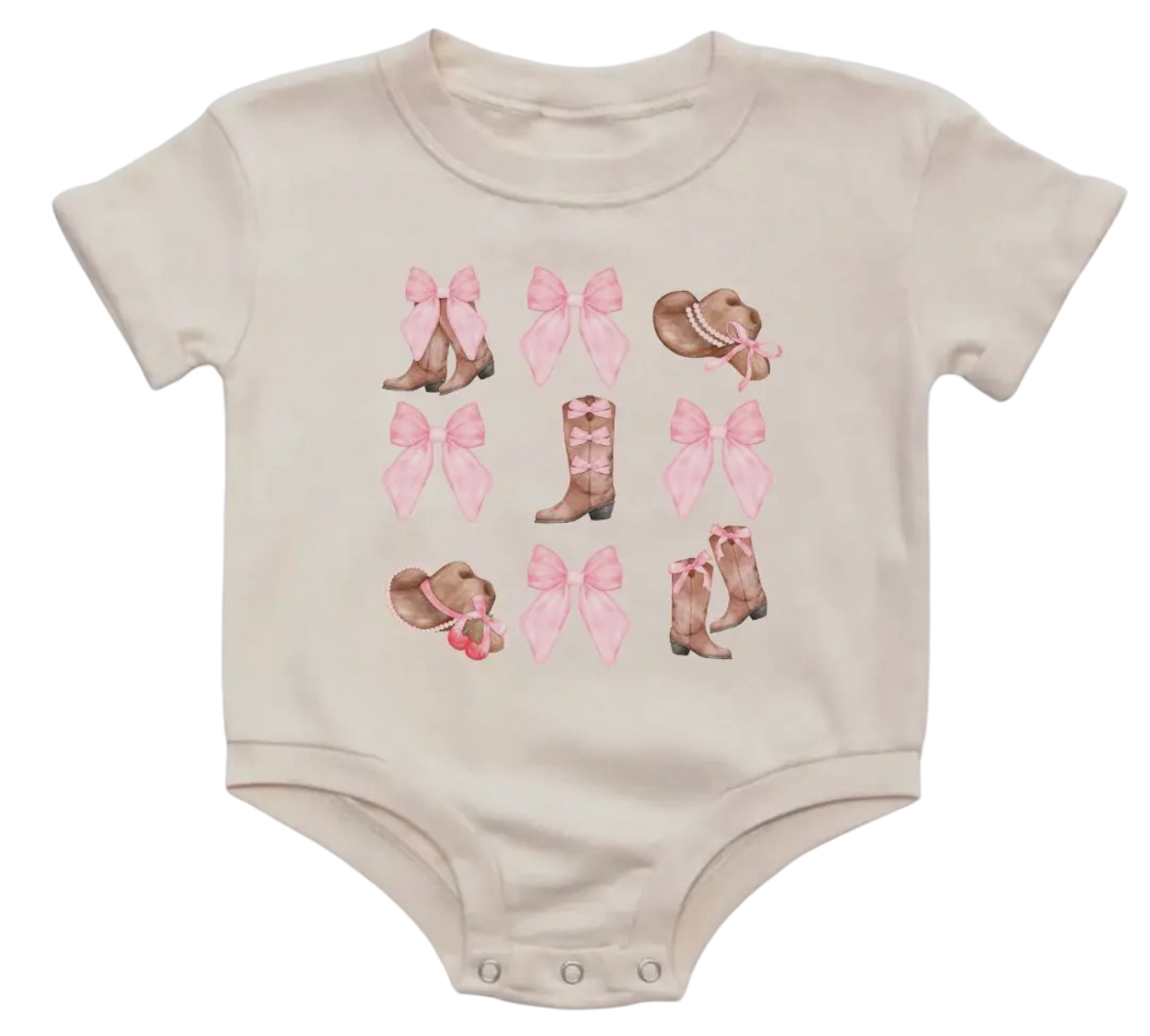 Coquette Cowgirl Onesie & Tee