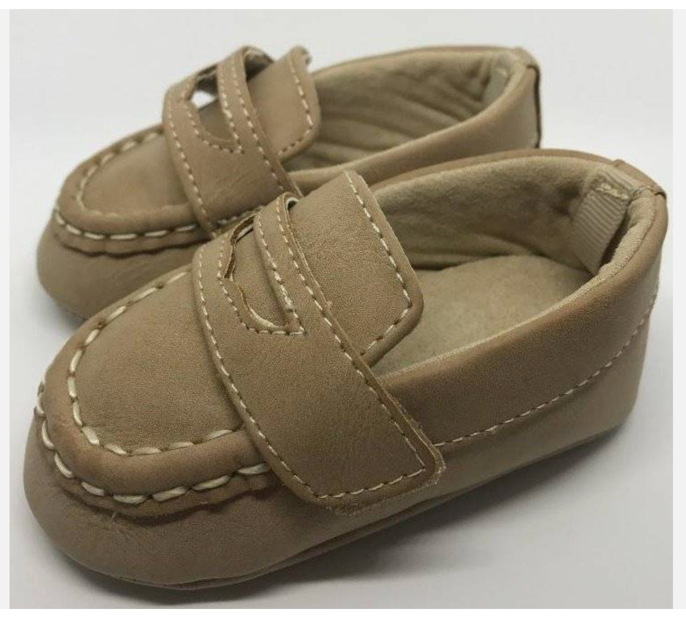 Baby Deer Tan Soft Sole Loafers
