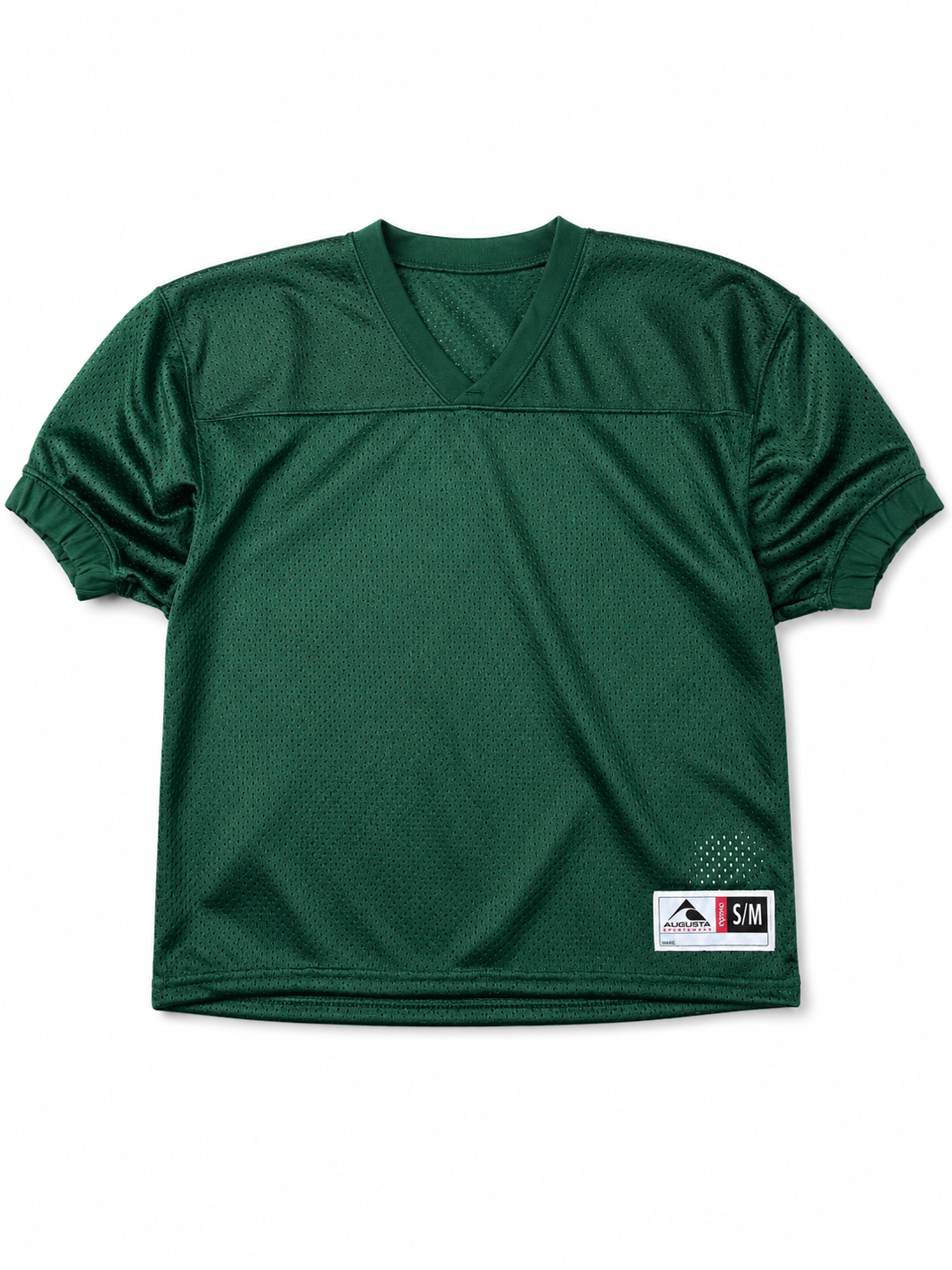Augusta Elastic Sleeved Green Jersey