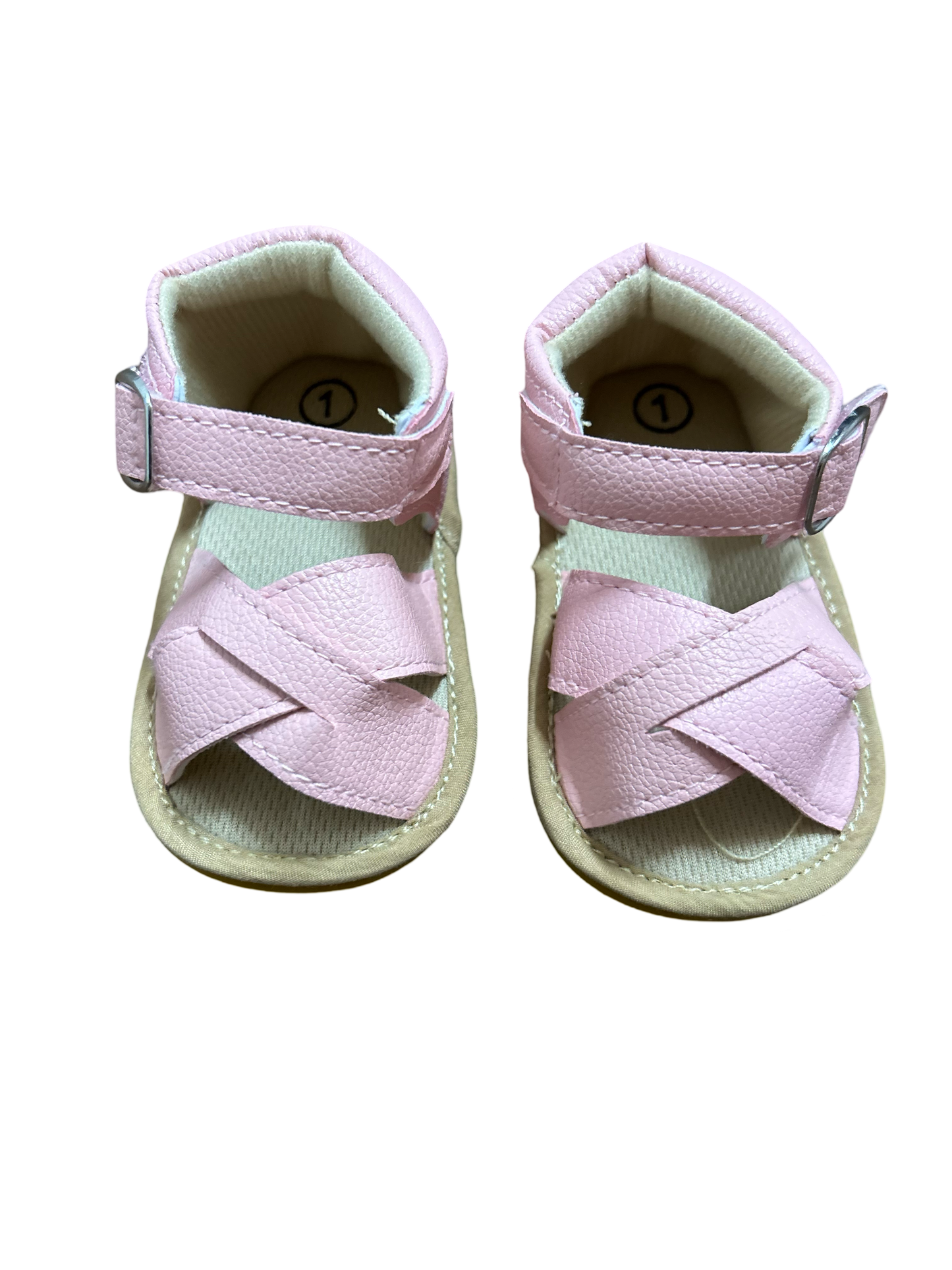 Pink Strap Sole Sandals