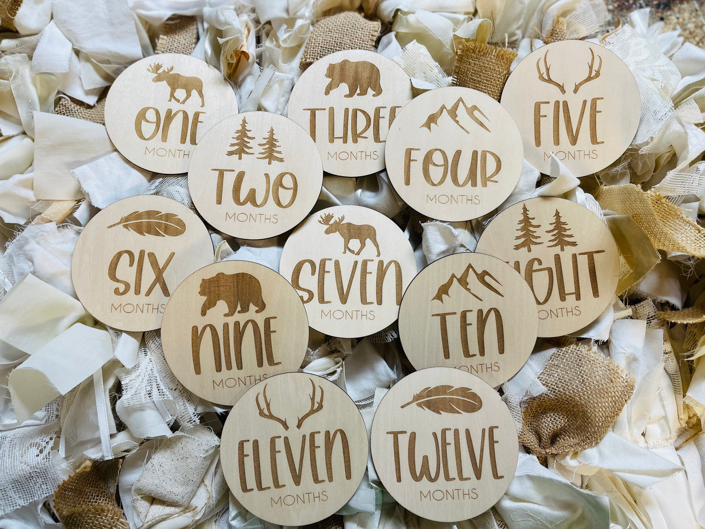 Outdoor Milestone Tiles