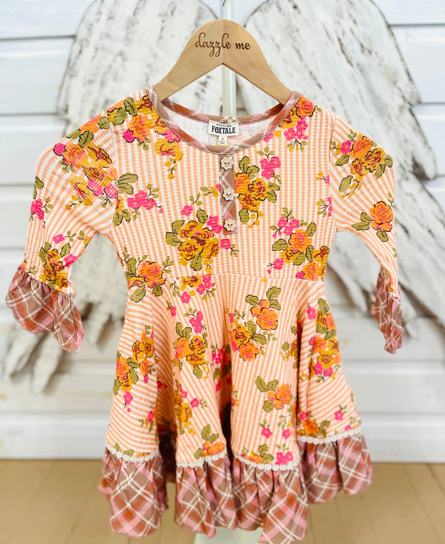 Floral Striped Dress