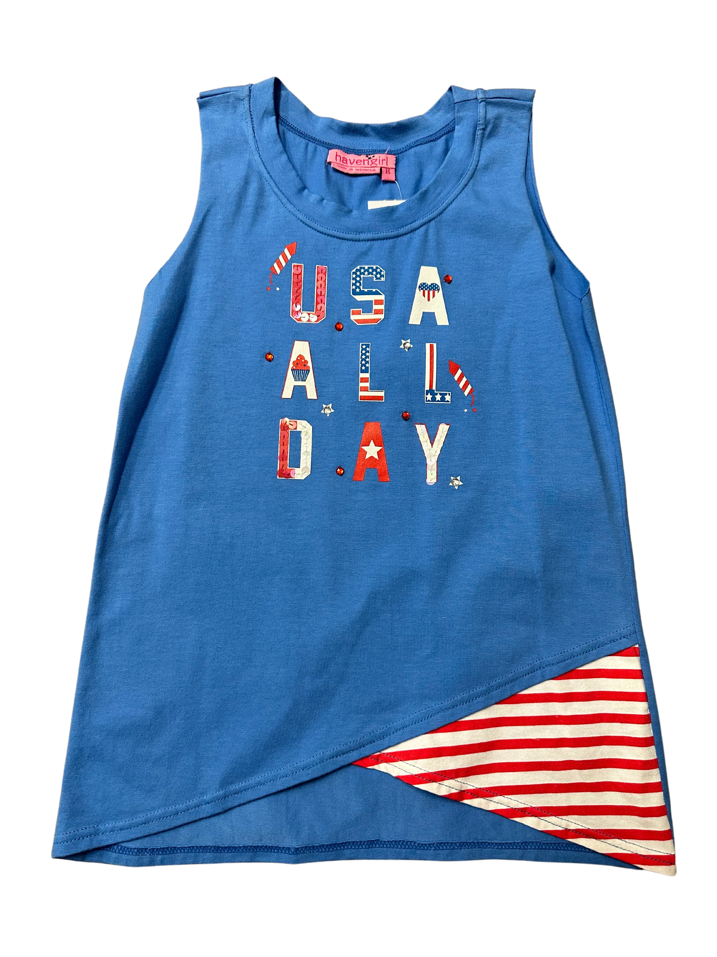 Haven Girl 'USA All Day' Tank