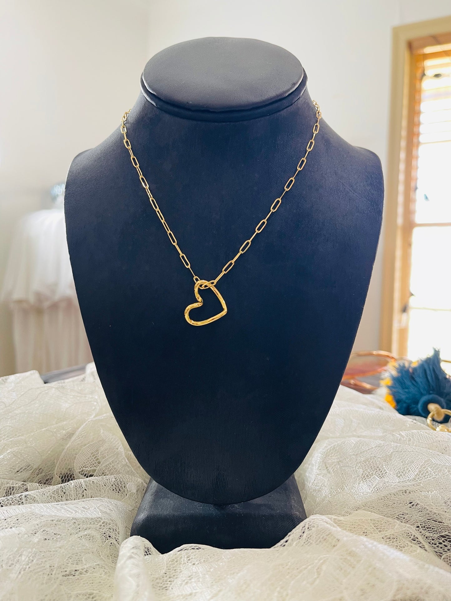 Heart & Chain Necklace