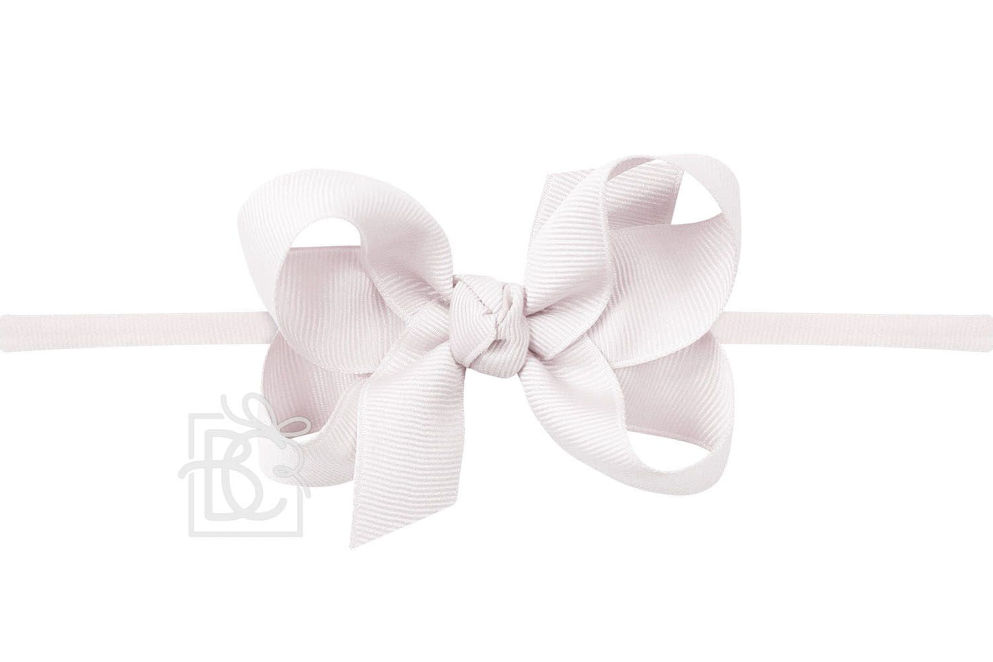Baby Faulk Registry Beyond Creations 3.5" Powder Pink Headband Bow