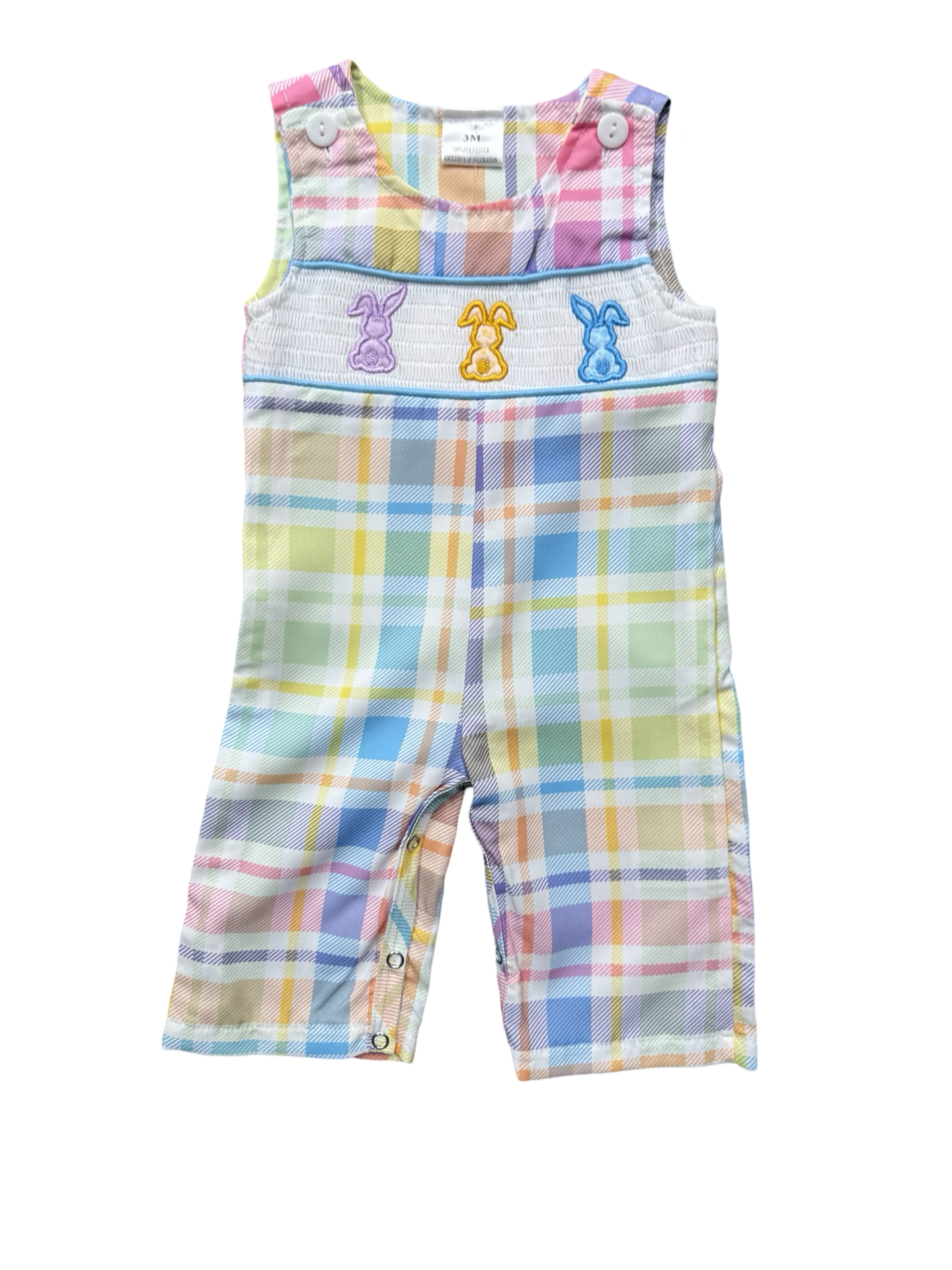 Smocked Rainbow Easter Jon Jons