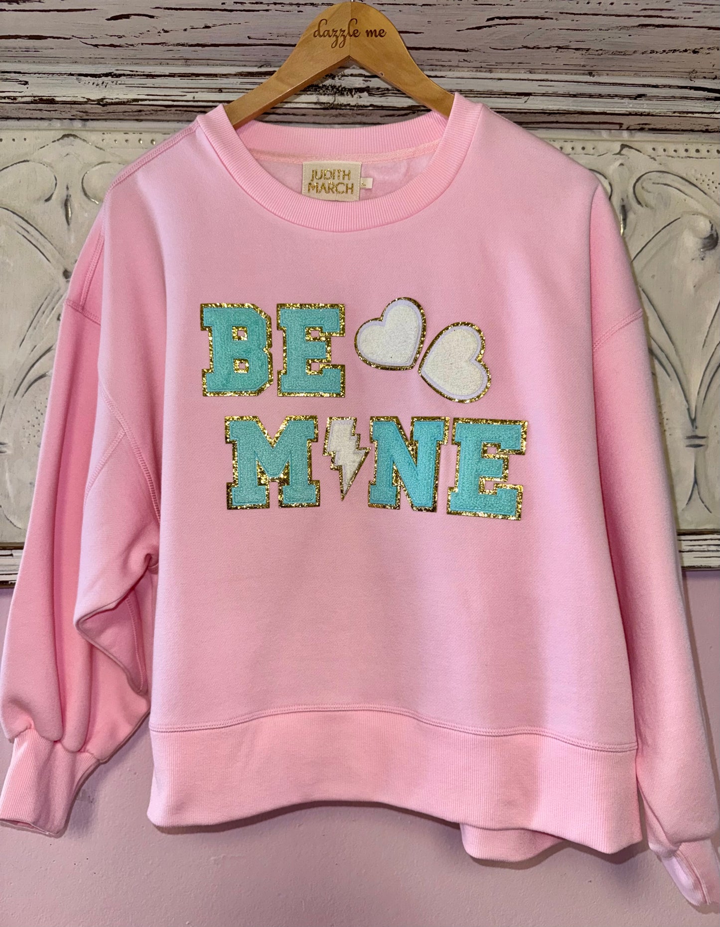 Women's Judith March Be Mine Valentines Sweatshirt