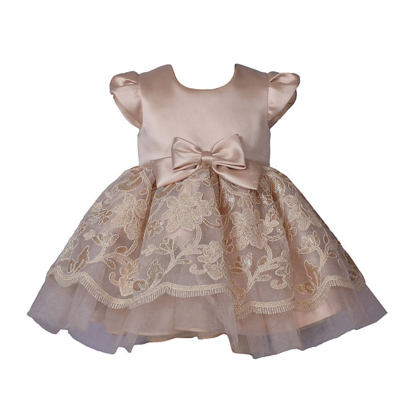Bonnie Jean Blush Milado Dress