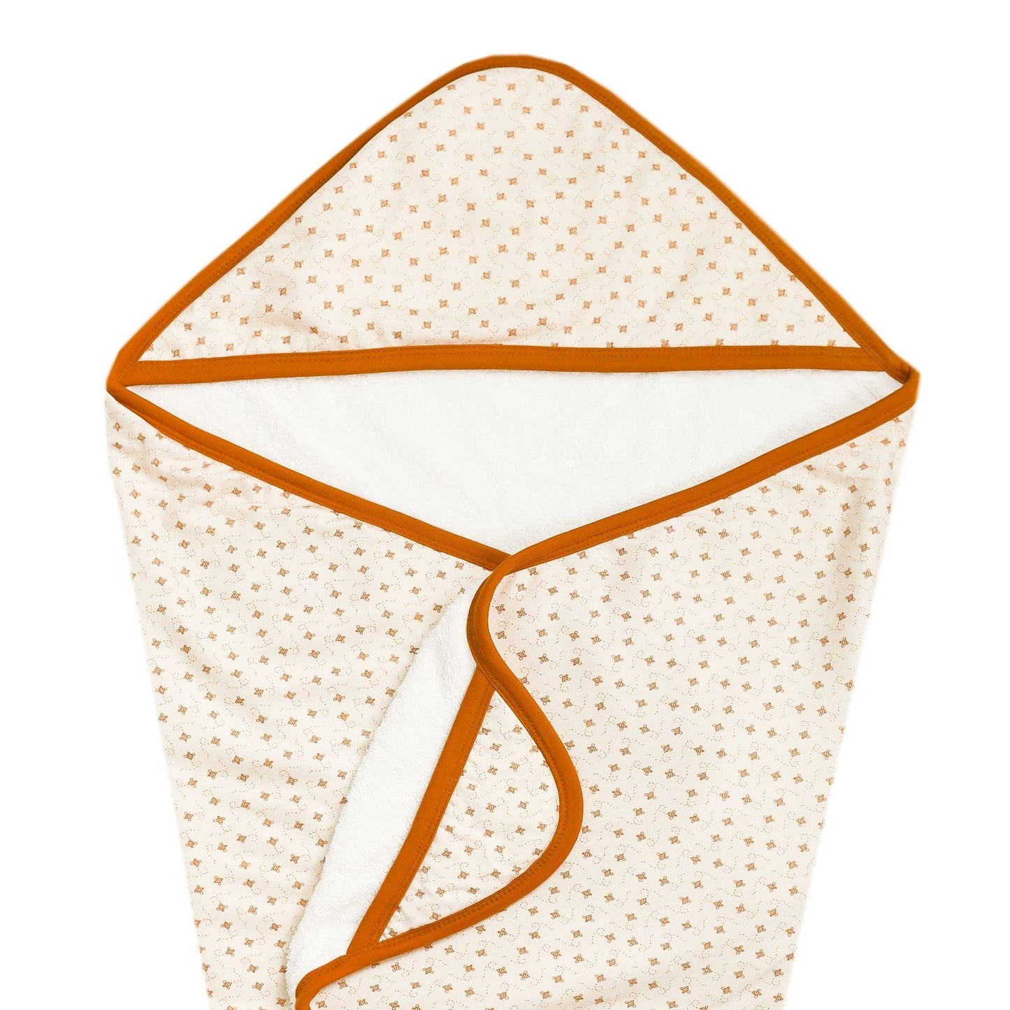 Wayland Basil Registry Copper Pearl 'Hunnie' Hooded Towel