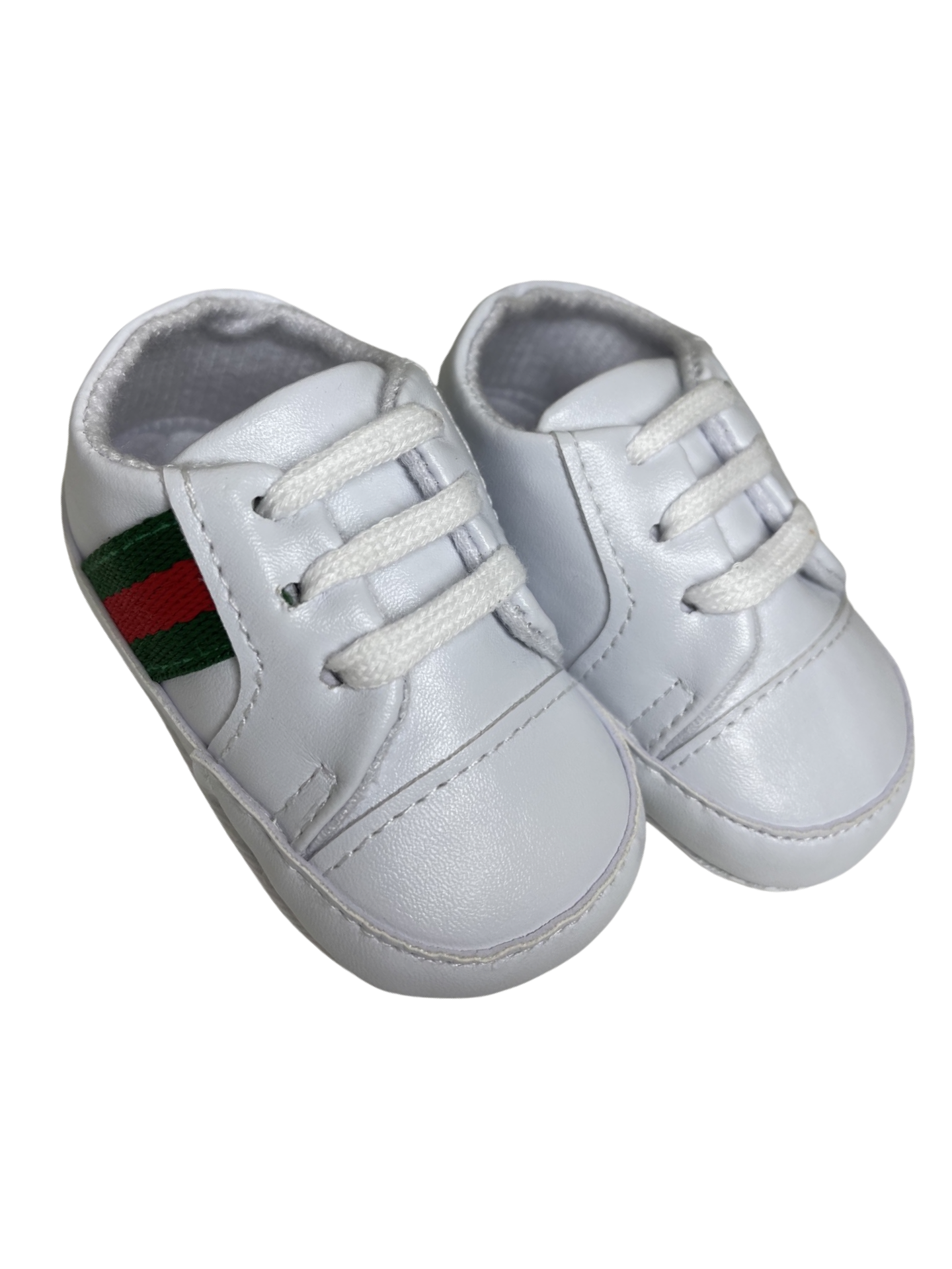 Red & Green Stripe Sneakers