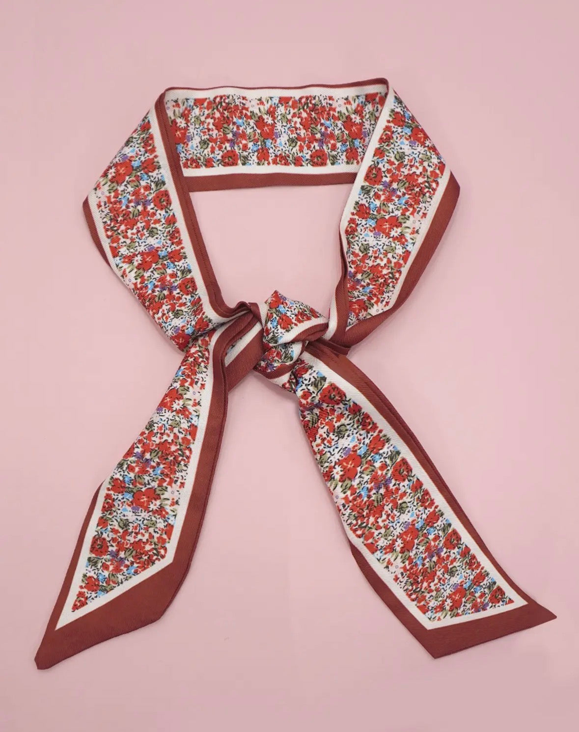 Josslyn Floral Bandana Scarf
