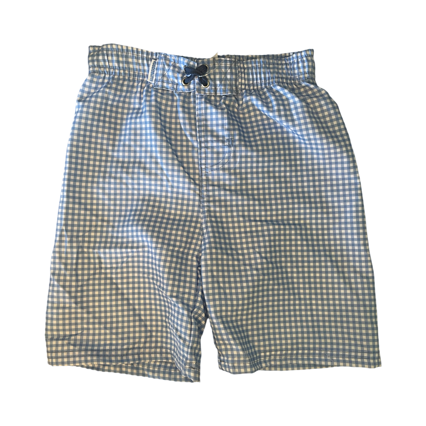 Rugged Butts cornflower Blue Gingham Shorts