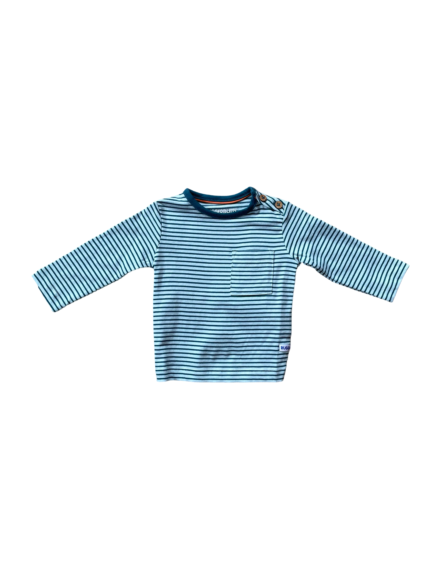 Rugged Butts Twilight & Starlight Stripe Pocket Tee