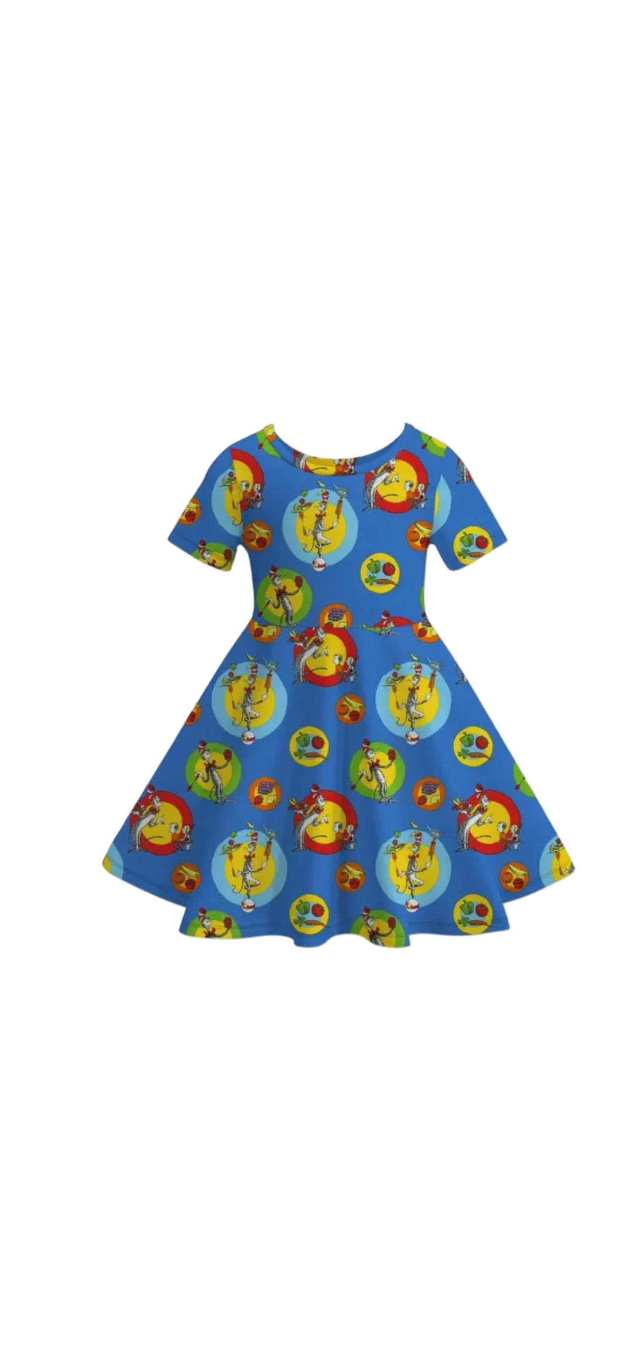 Dr. Seuss Twirl Reading Dress