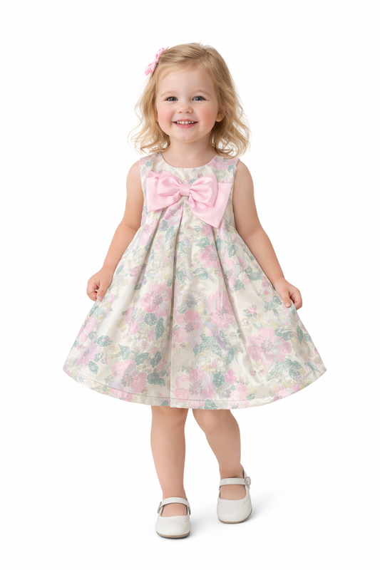 Bonnie Jean Jacquard Trapeze Dress