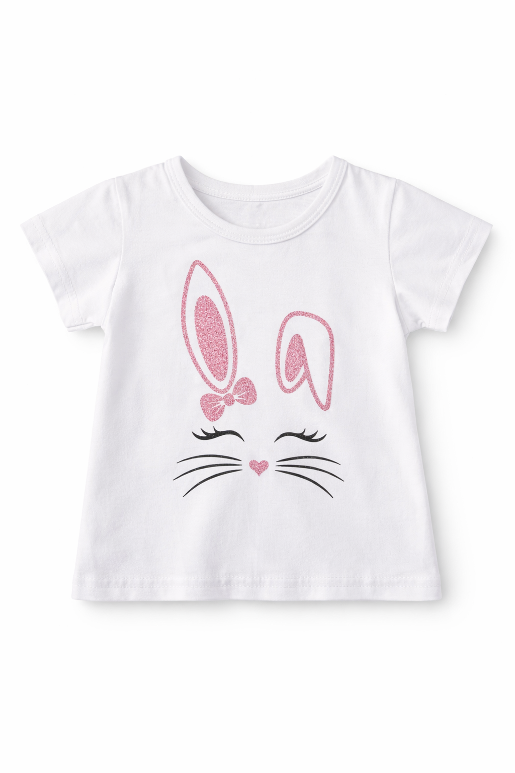 Sparkle Sisters Bunny Print Tee
