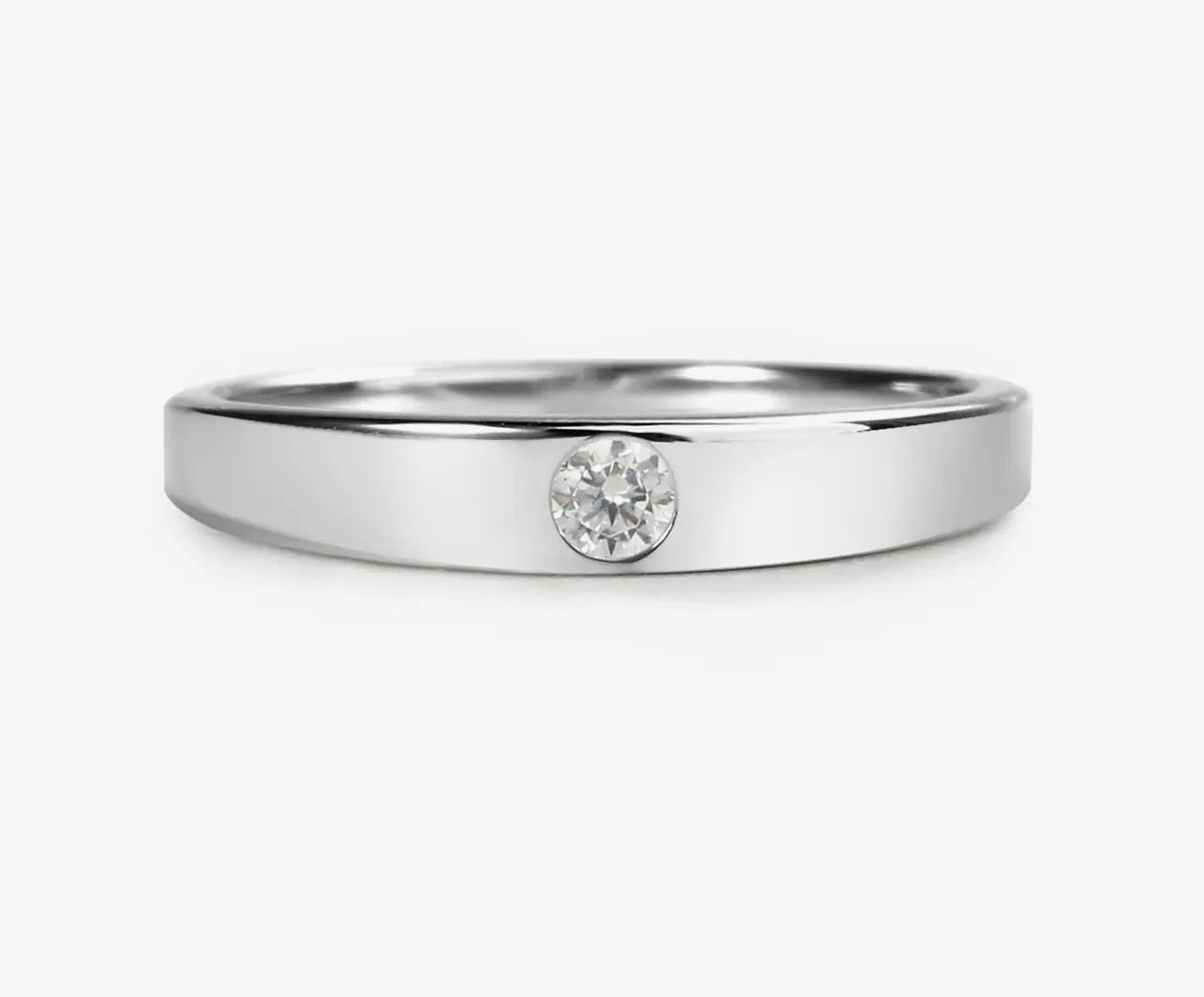 Cherished Moments Sterling Silver Ring with CZ