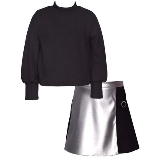 Bonnie Jean Pleater Skirt Set
