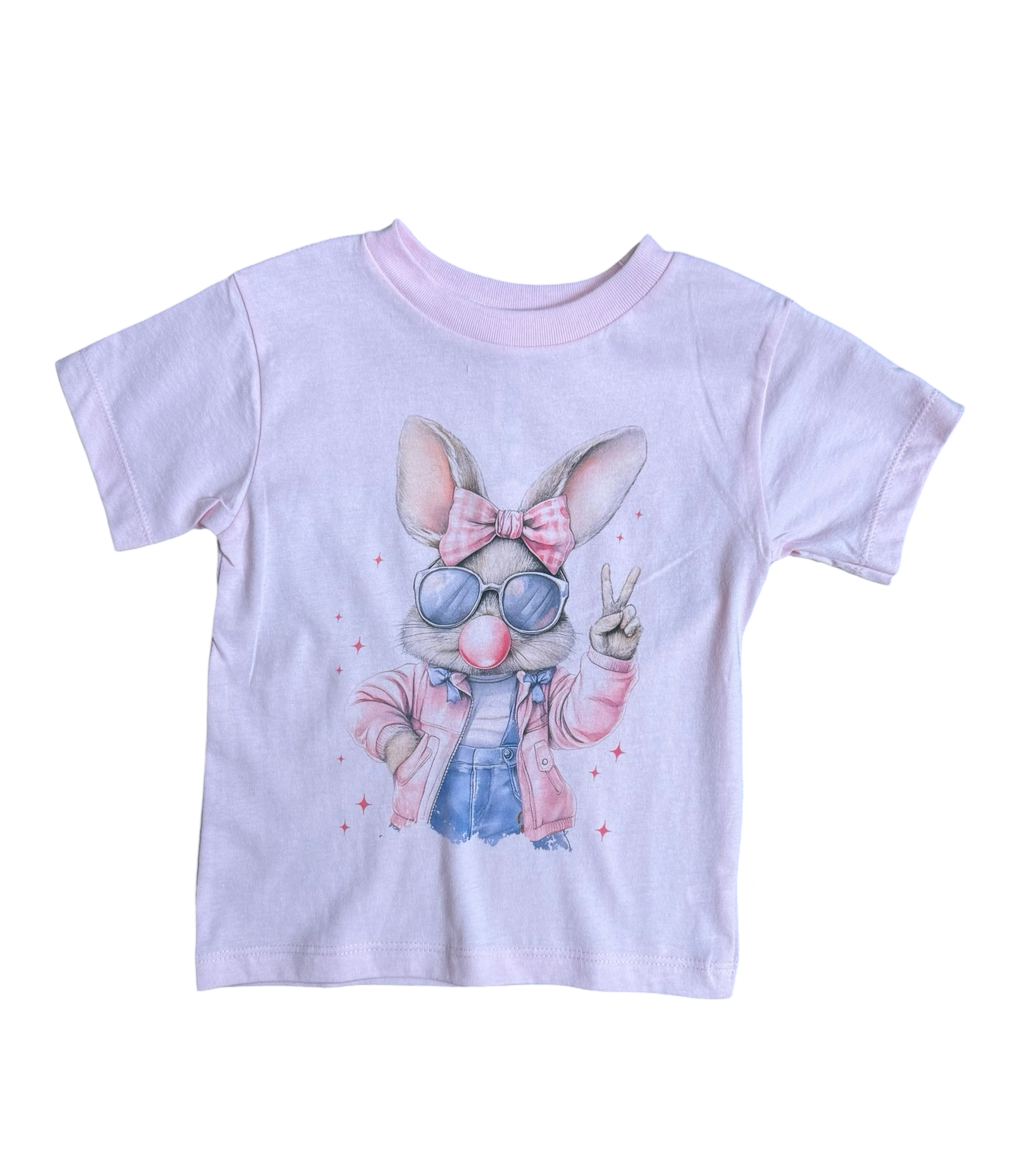 Easter Bunny Blowing Bubbles Tee