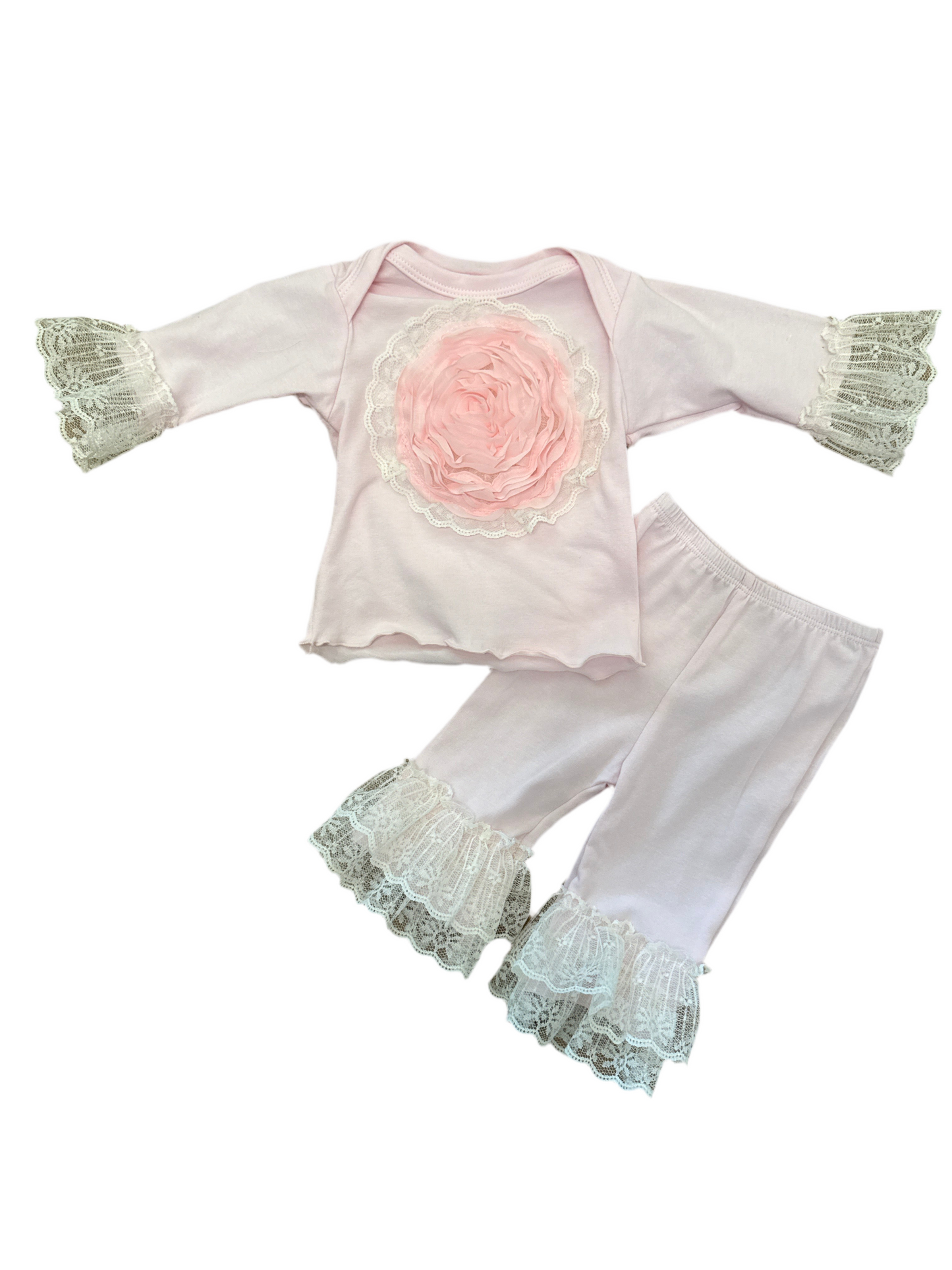 Pink Lullabye Frilly Set