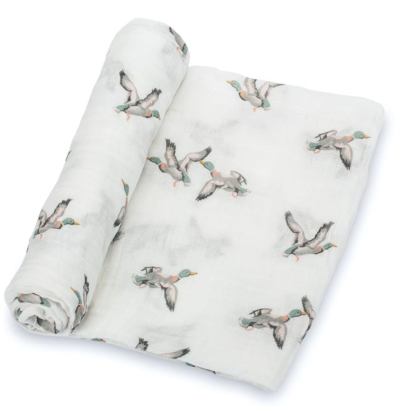 Baby Ducks Swaddle Blanket