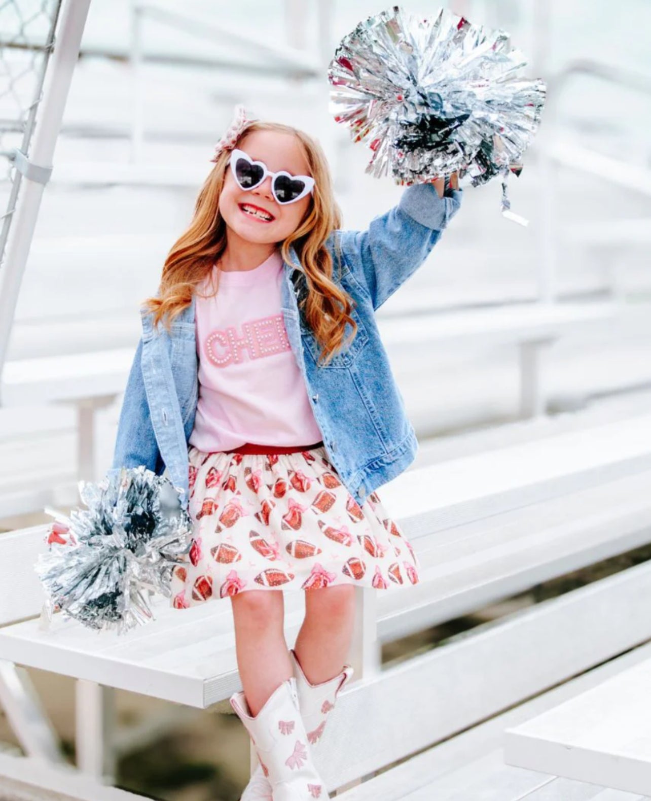 Sweet Wink Coquette Football Tutu Skirt