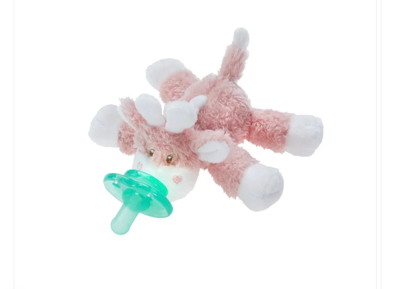 Nookums Pink Cow Paci-Plushies