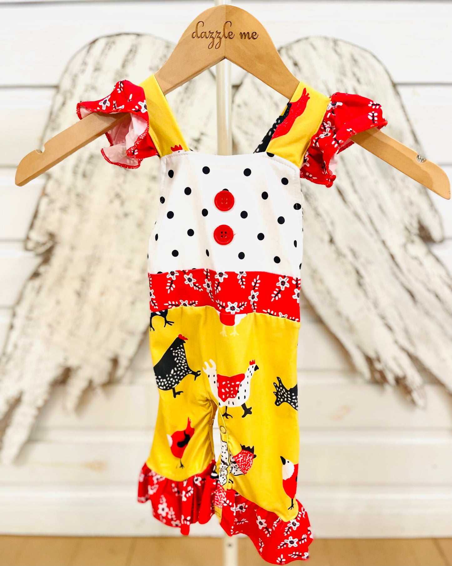 Happy Hen Romper