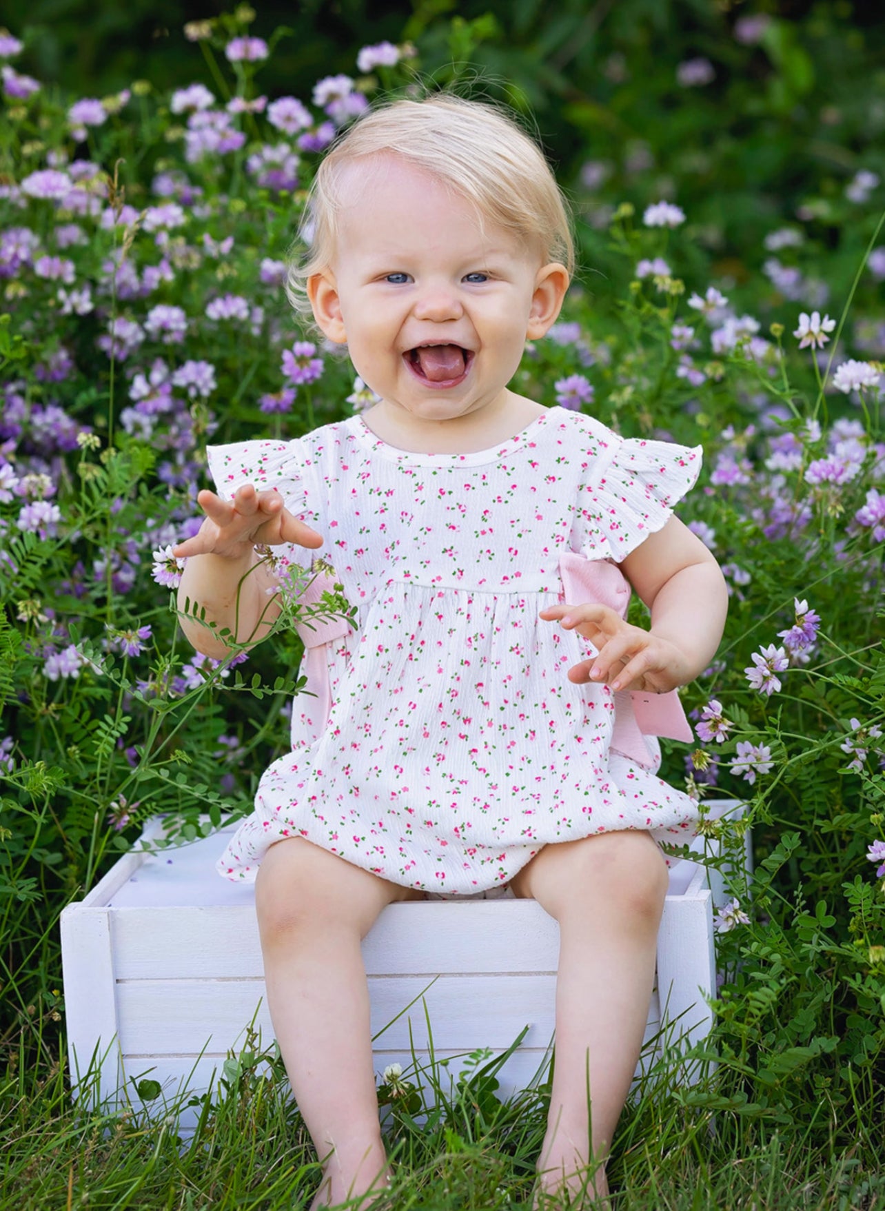 Mabel + Honey Picnic Romper
