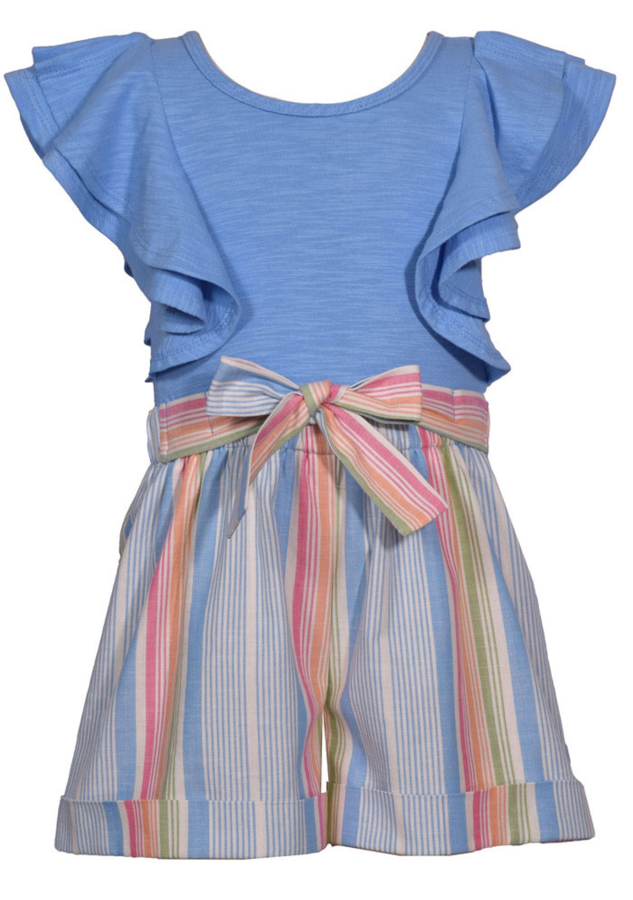 Bonnie Jean Striped Ropmper