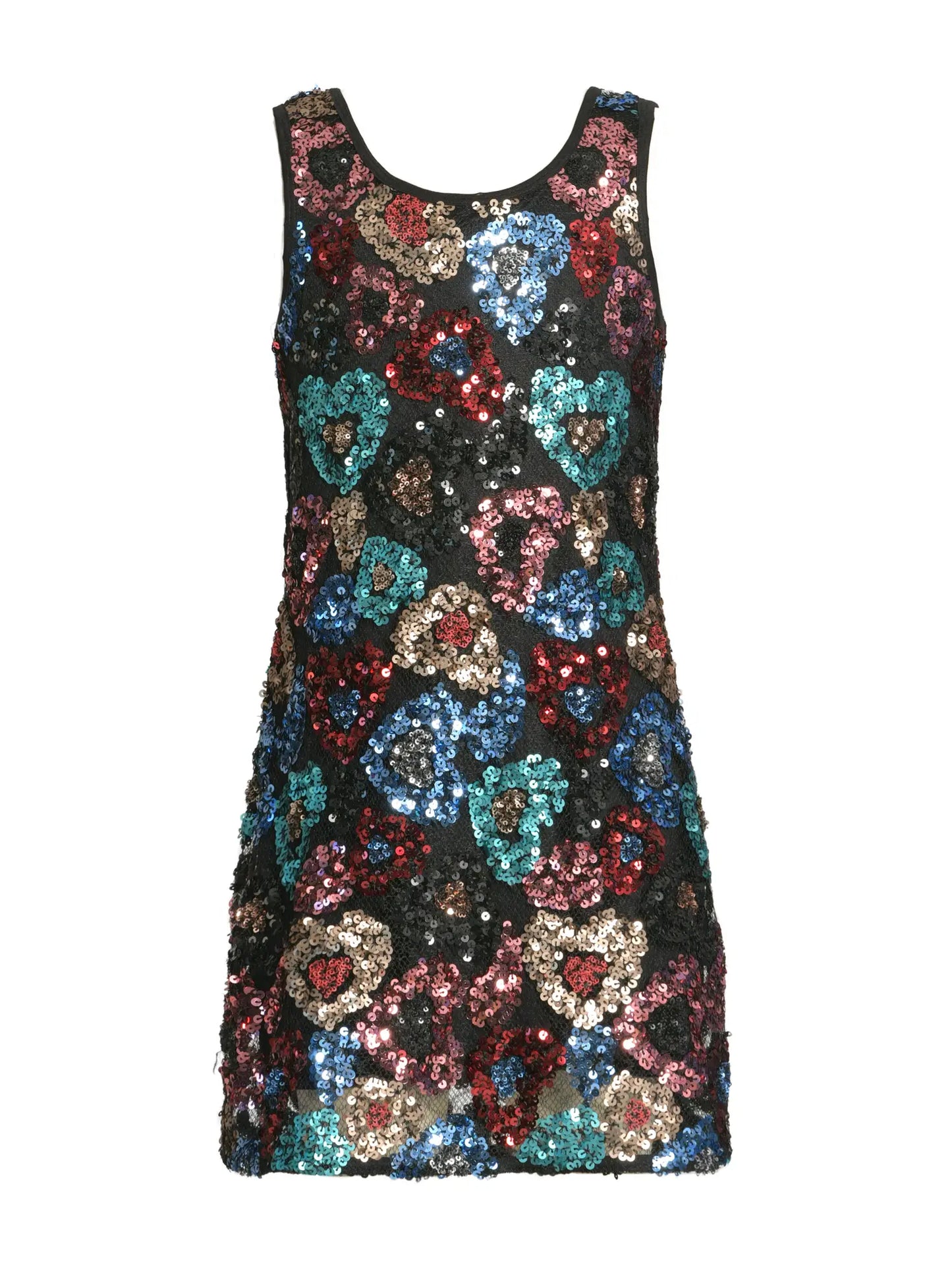 Sleeveless Sequins Party Dress