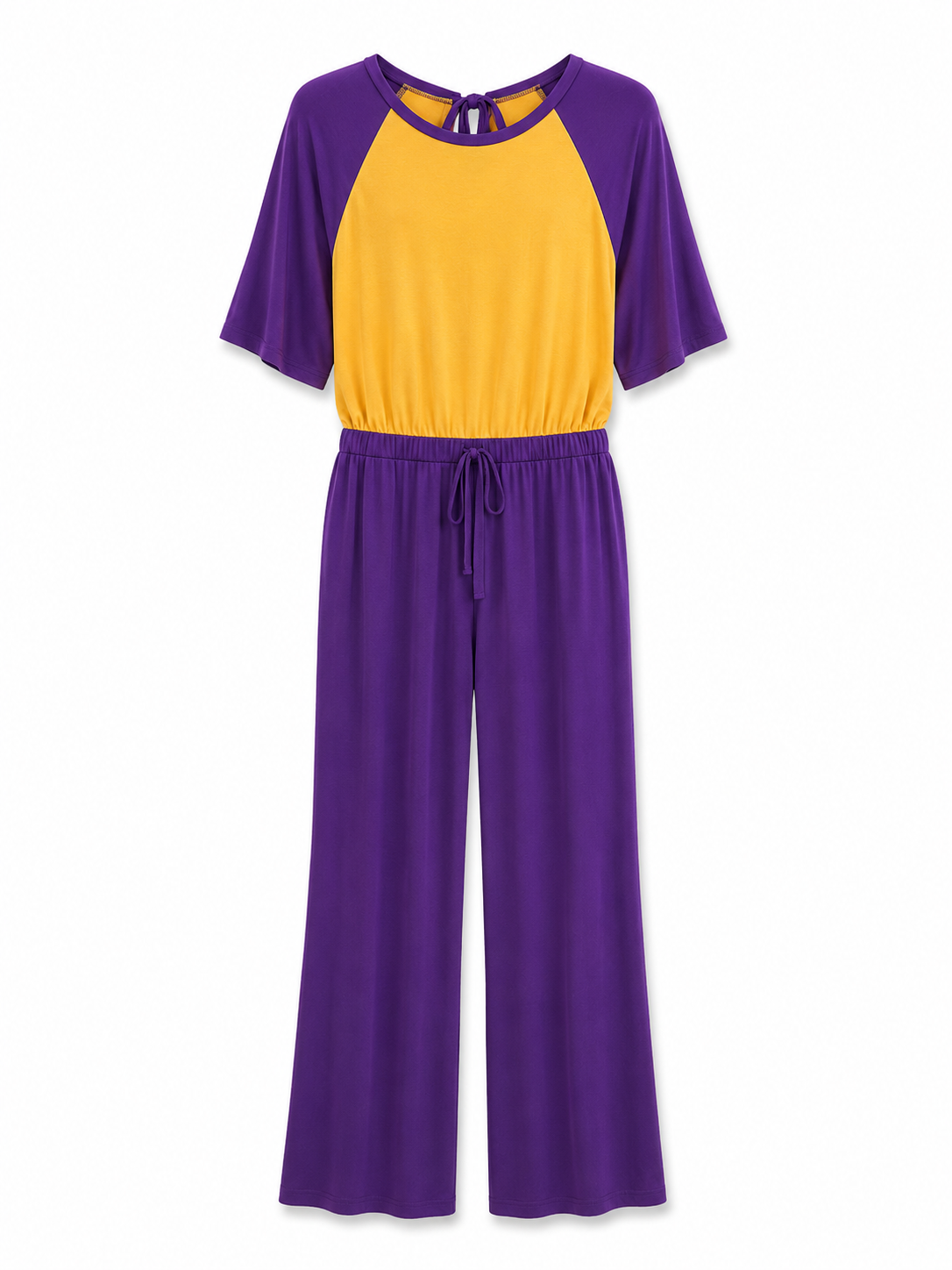 Purple & Gold Jumpsuit