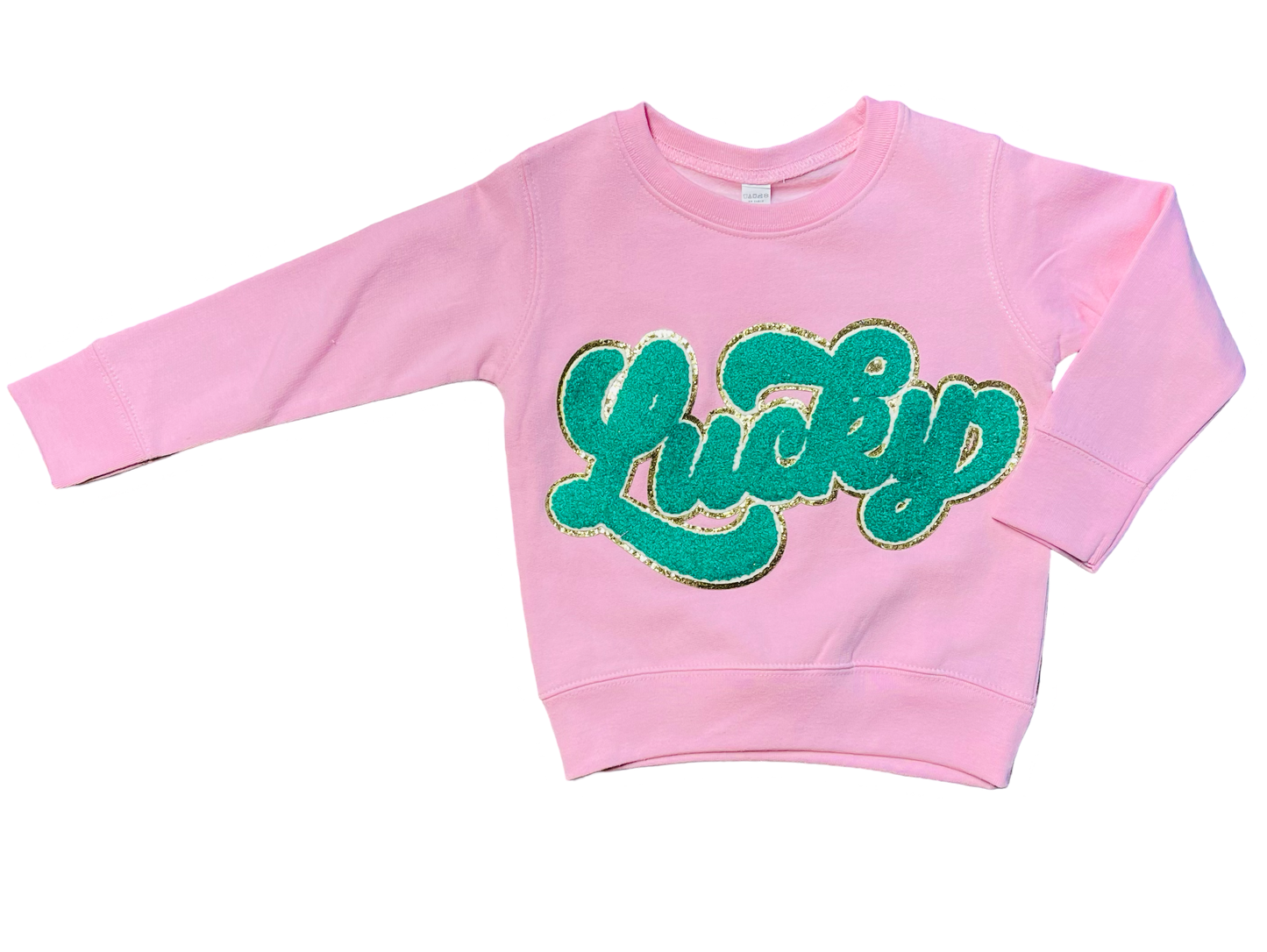 St. Patrick's Pink Lucky Sweatshirt