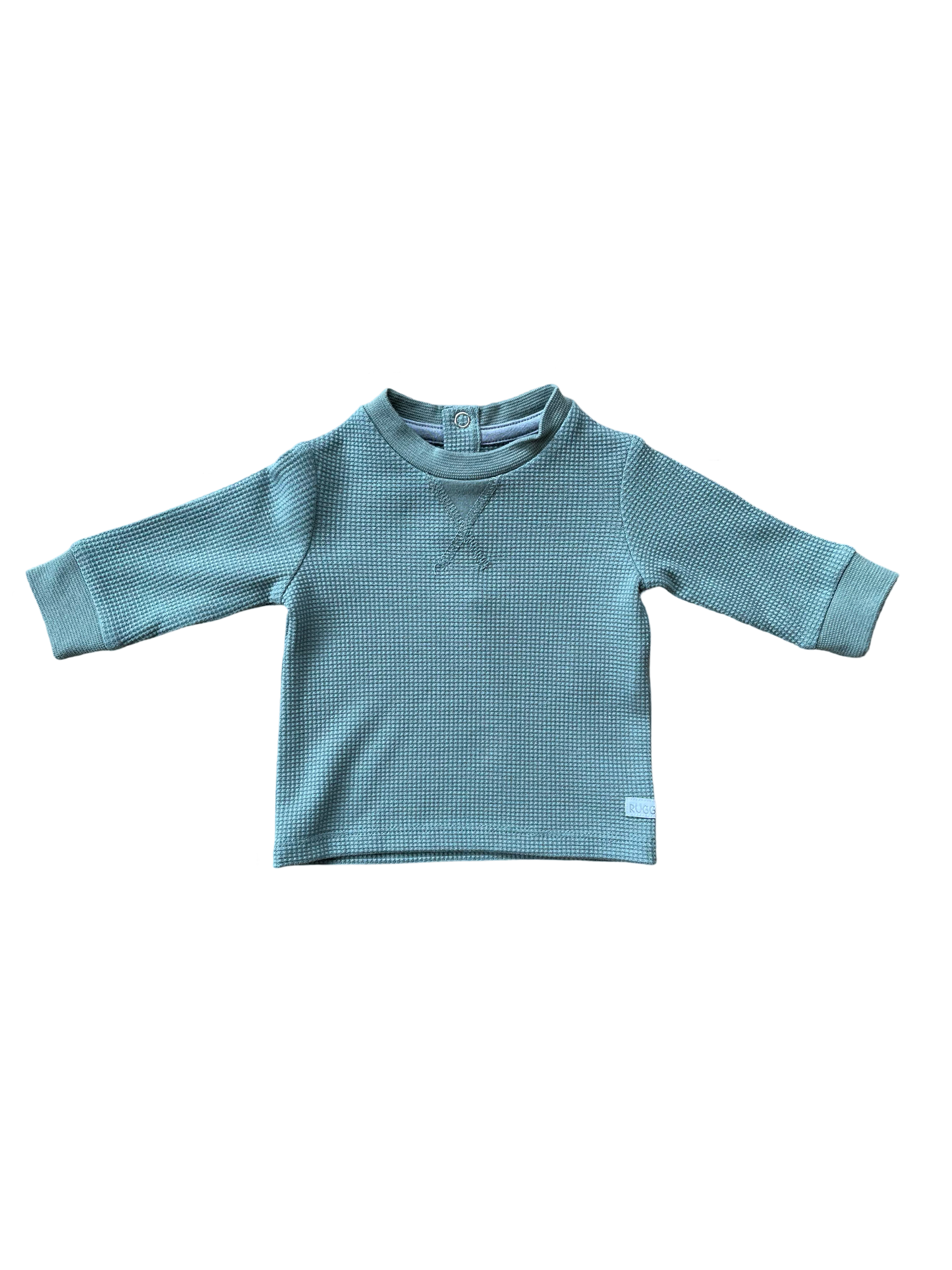 Rugged Butts Sea Waffle Knit Long Sleeve Shirt