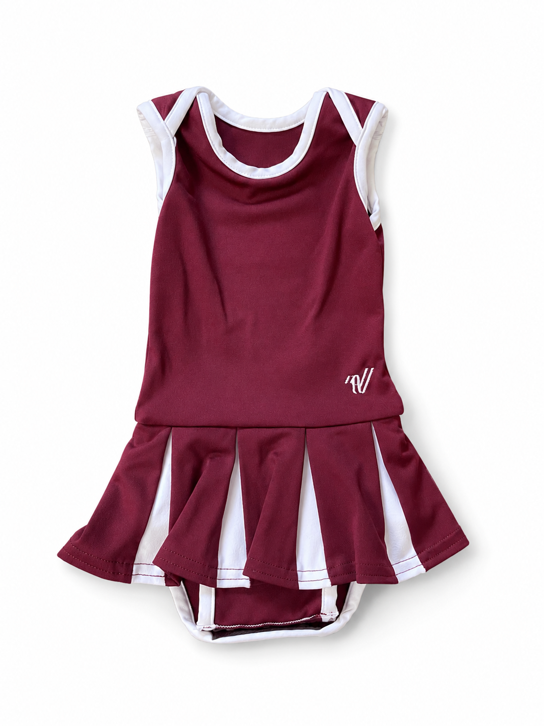 Maroon Cheer Onesie