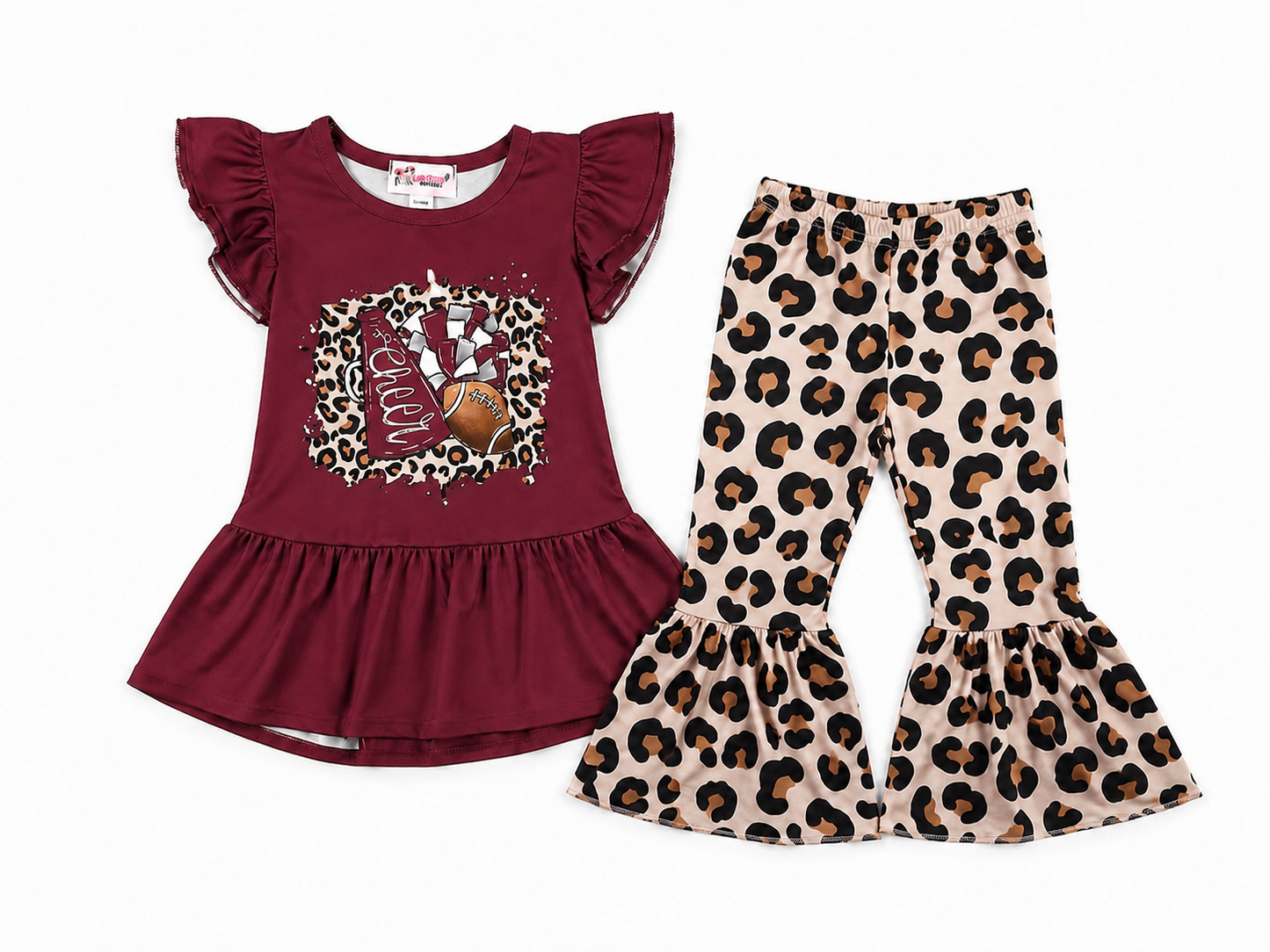Maroon & Leopard Spirit Set
