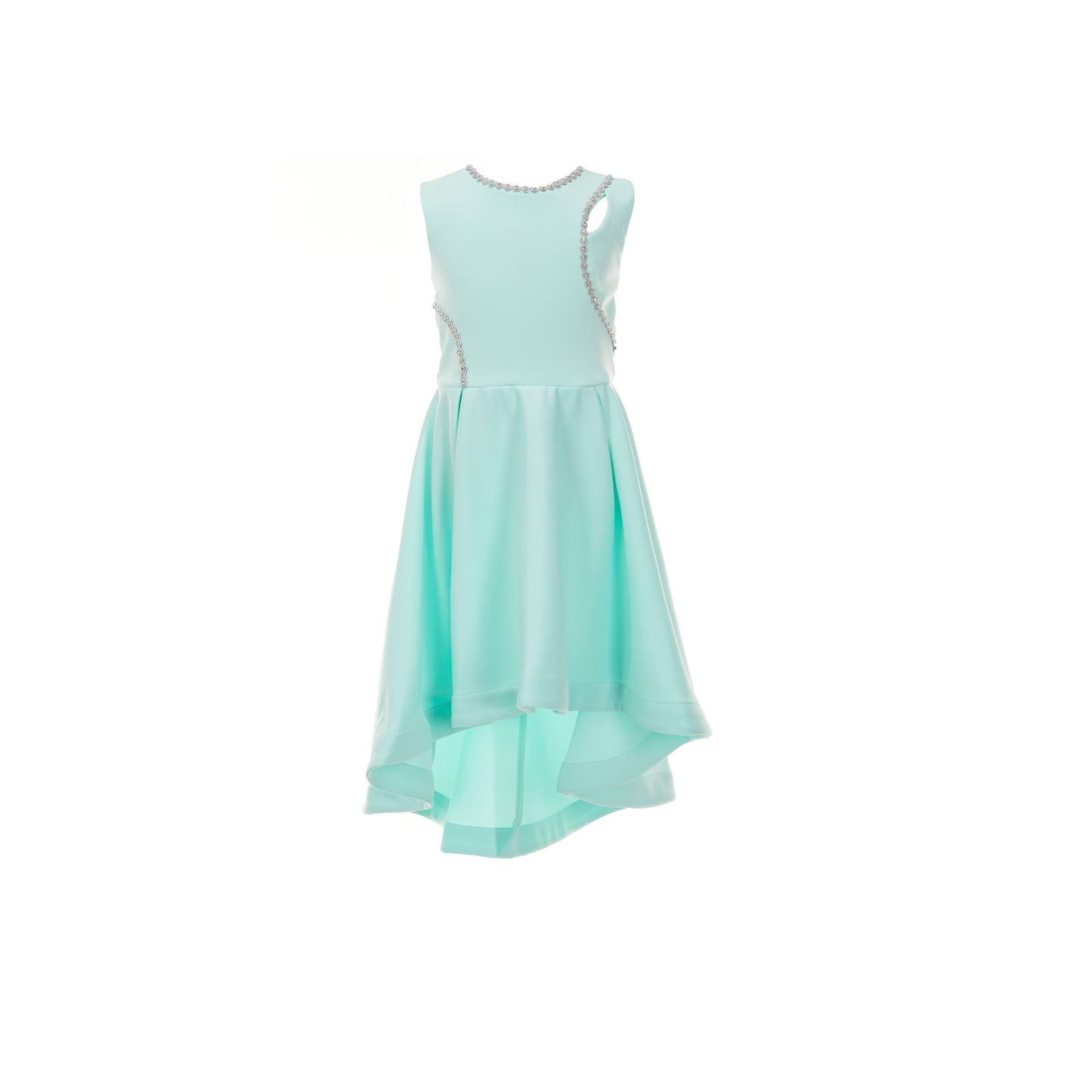 Bonnie Jean Scuba High Low Dress
