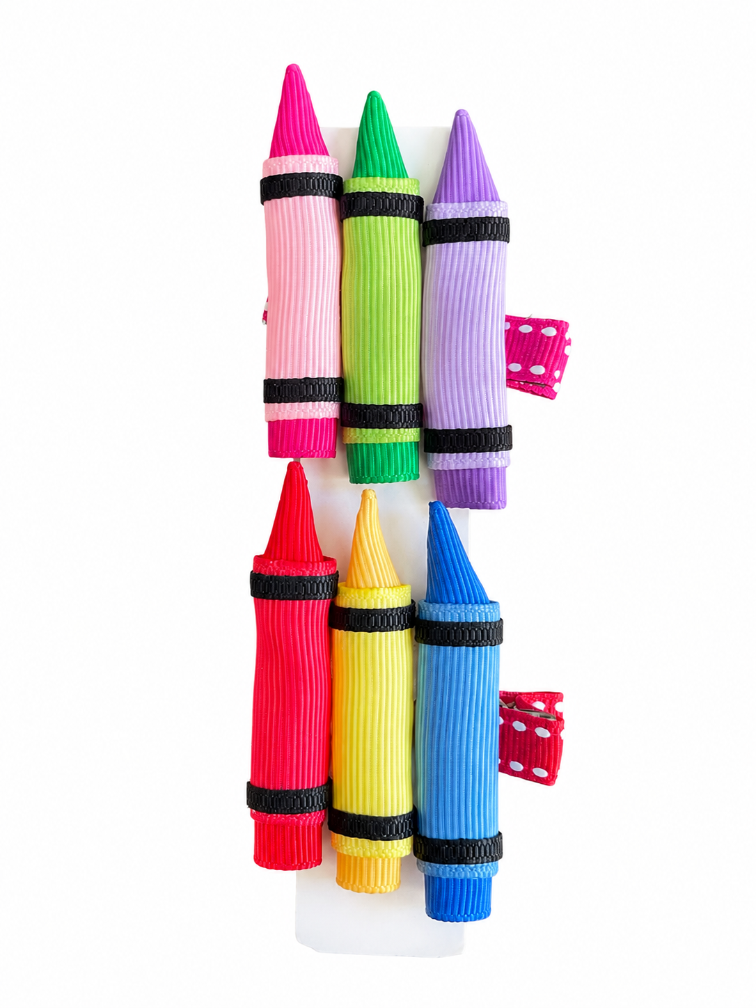 Beyond Creations 2.5” Crayons on Alligator Clip