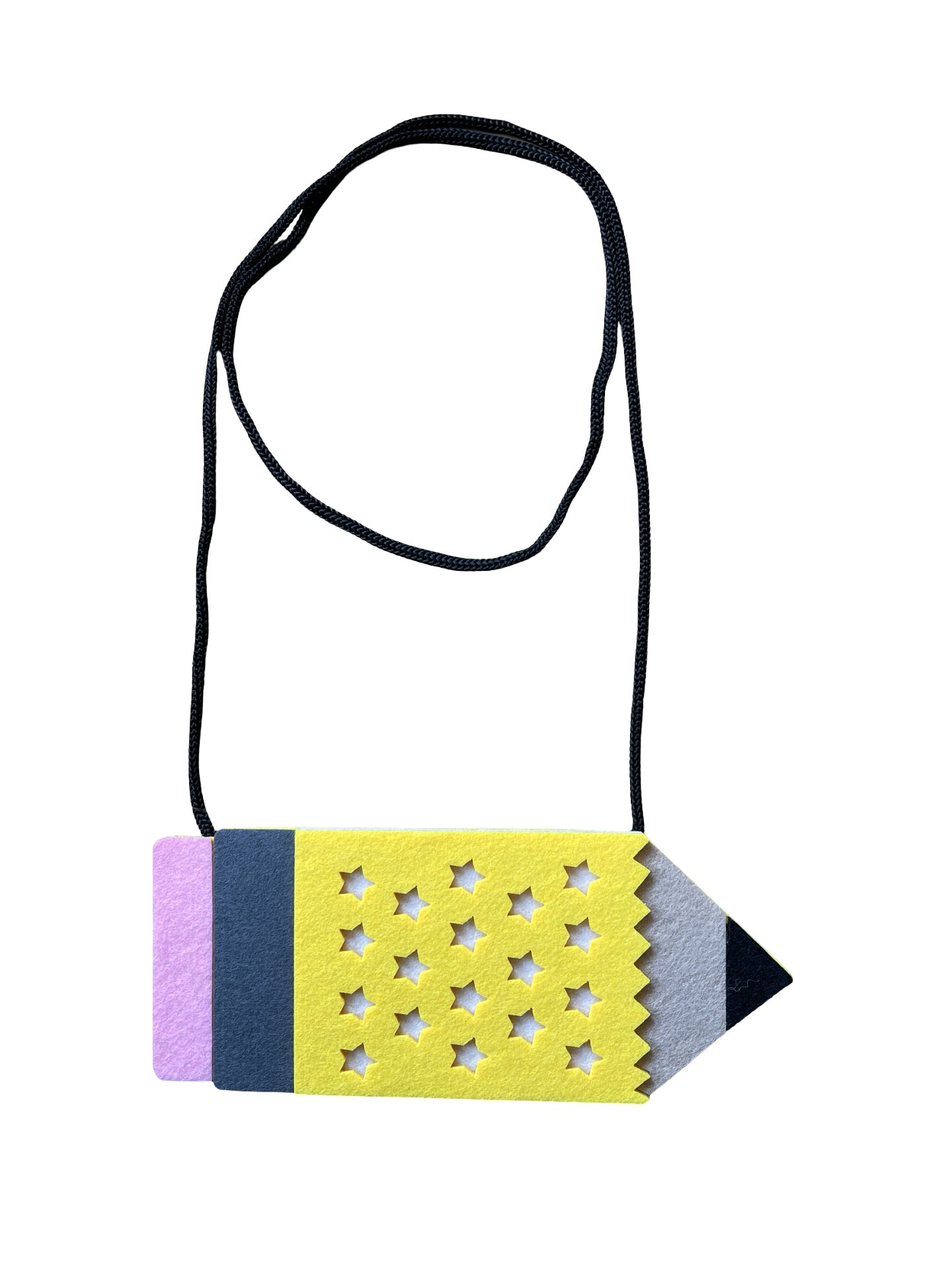 Back To School Polka Dot Pencil Novelty Crossbody Purse