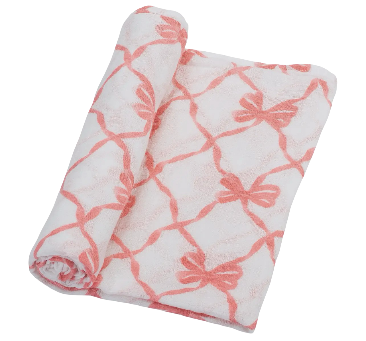 Baby Beautiful Bows Swaddle Blanket