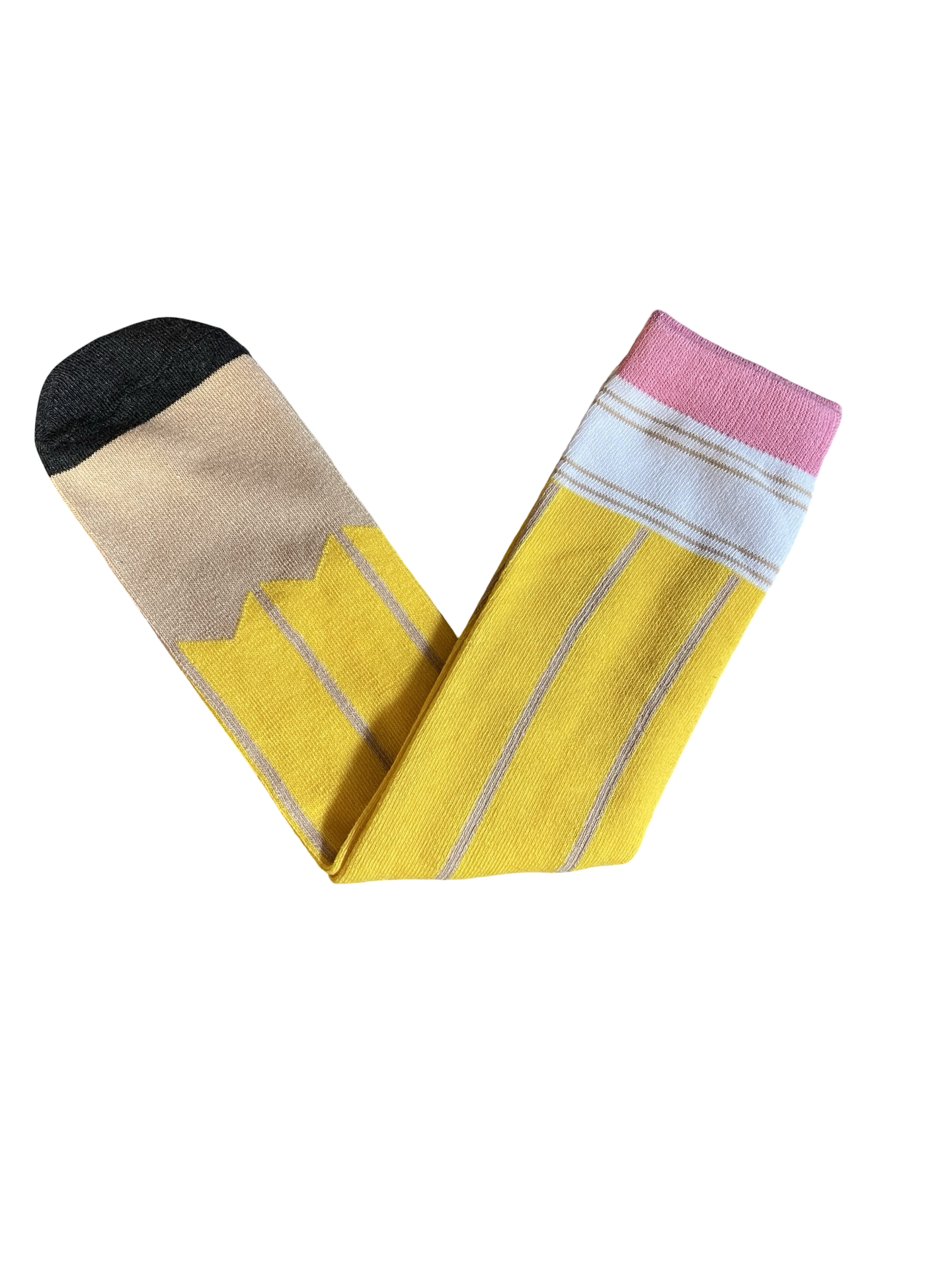 Back To School Pencil Print Tube Socks