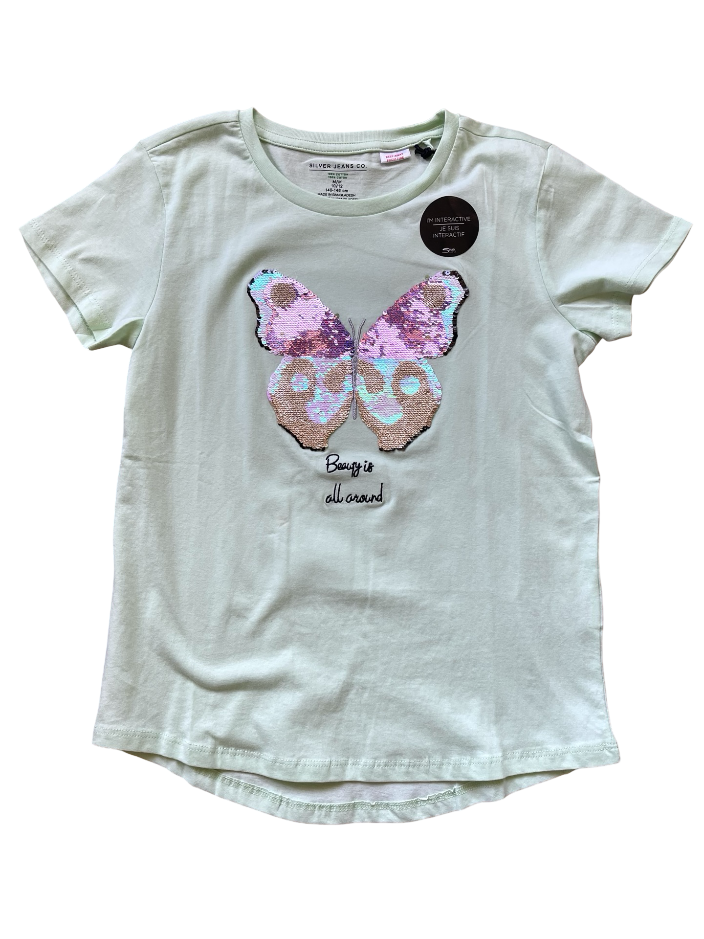 "Beauty Is All Around" Butterfly Shirt