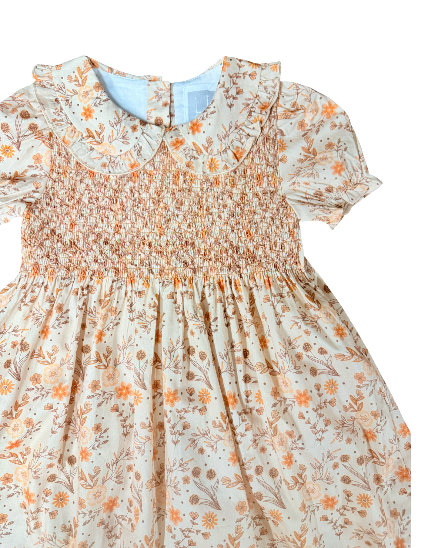 Lil Cactus Fall Floral Smock