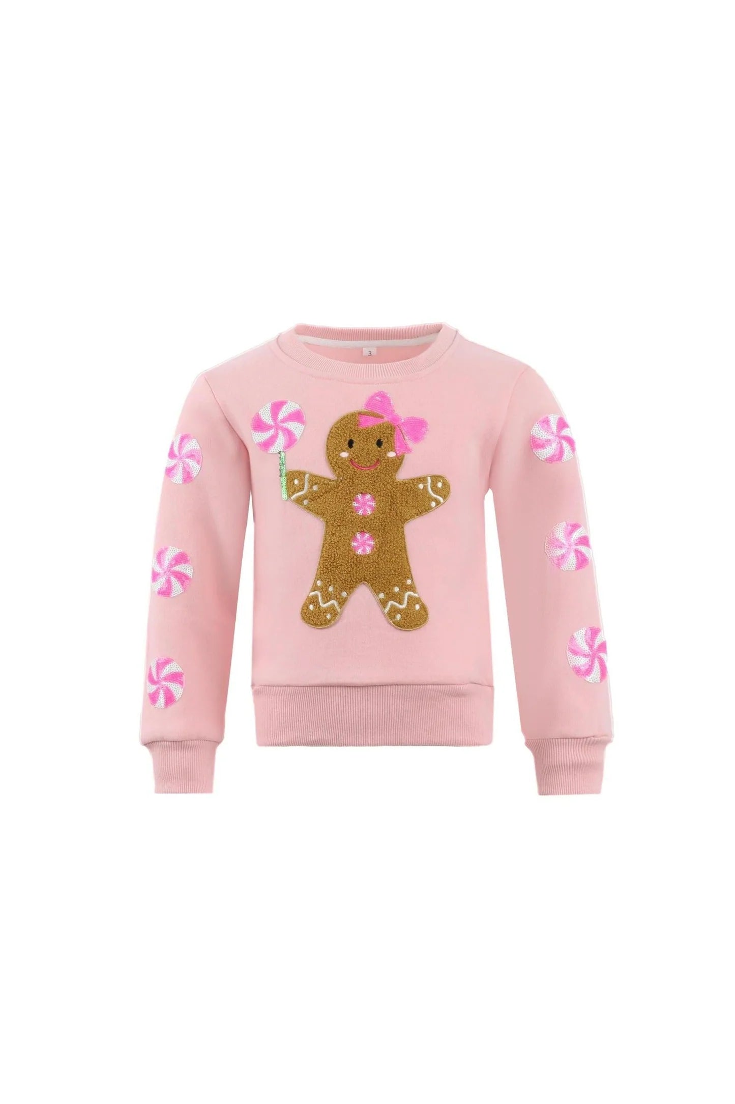 Christmas Gingerbread & Candy Cane Sweatshirt
