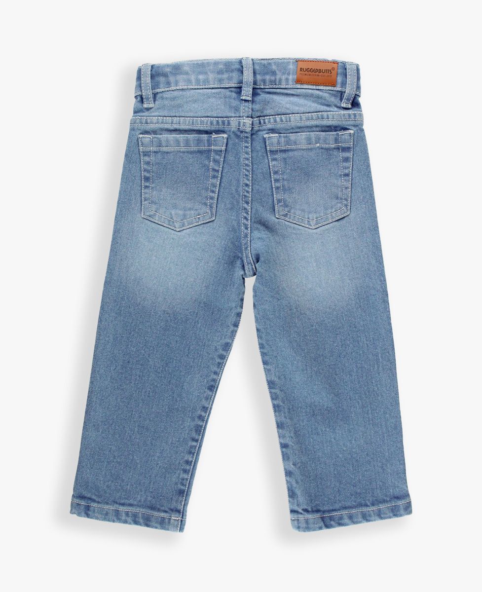 RuggedButts Boys Light Wash Straight Jeans