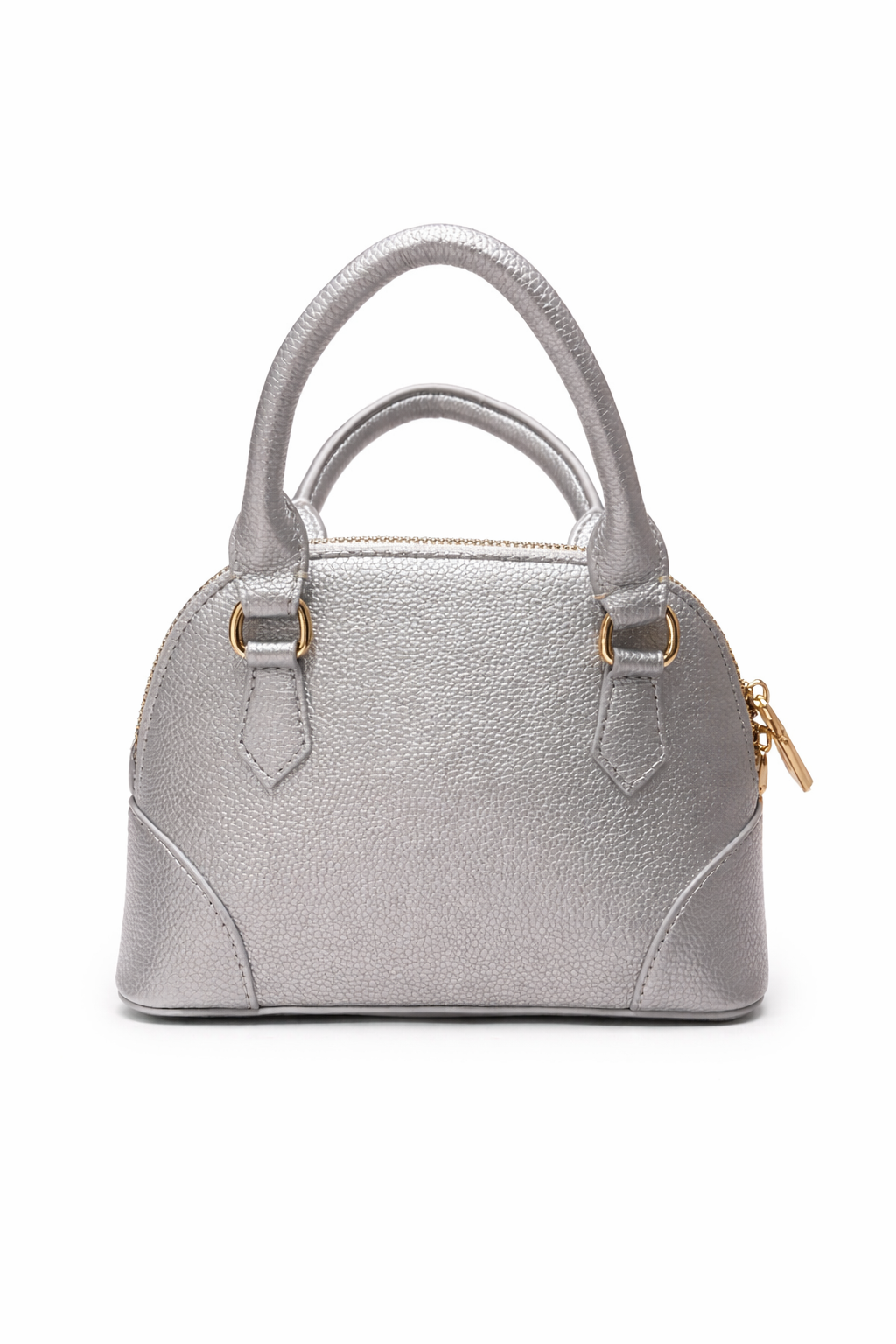 Carrying Kind Small Silver Purse