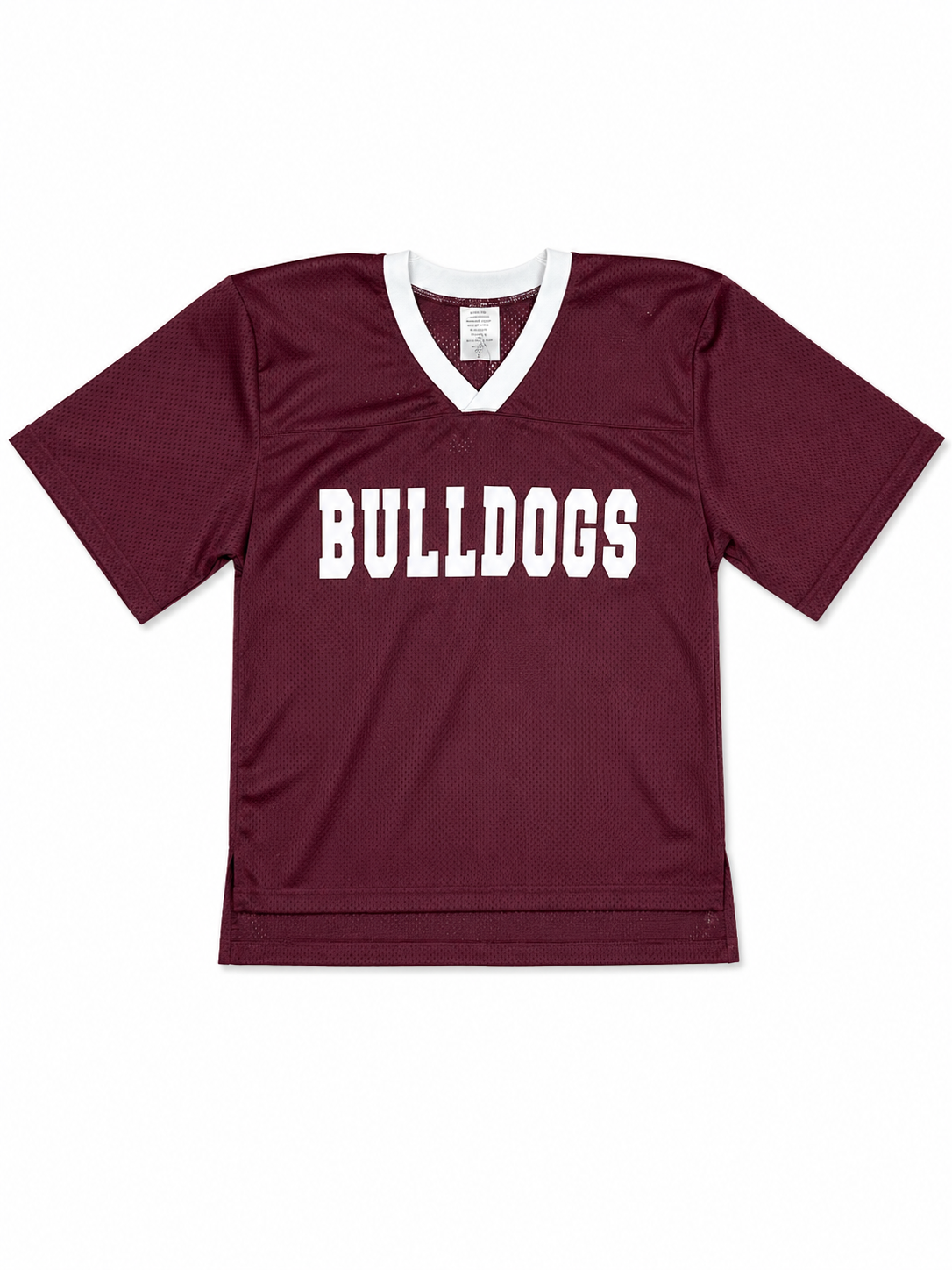 Maroon & White Bulldogs Jersey