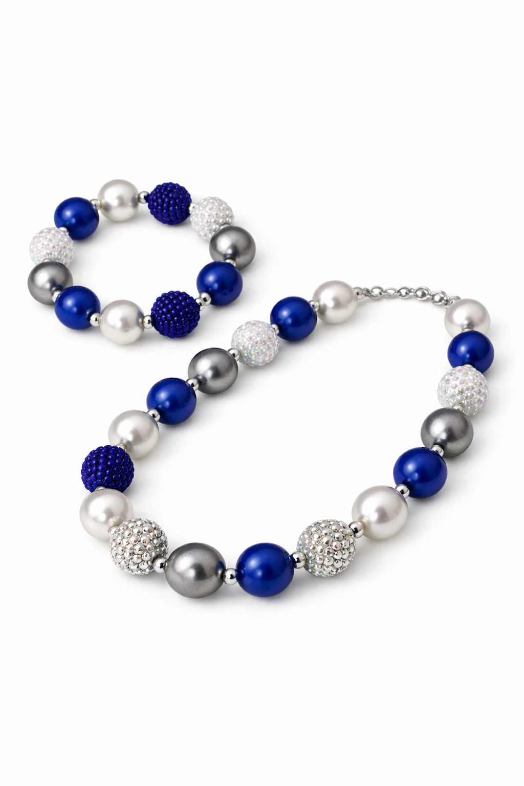 Ice Queen Sparkle Bubble Necklace