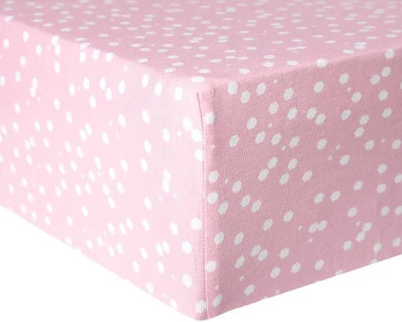 Leighton Pearl Registry Copper Pearl Crib Sheet