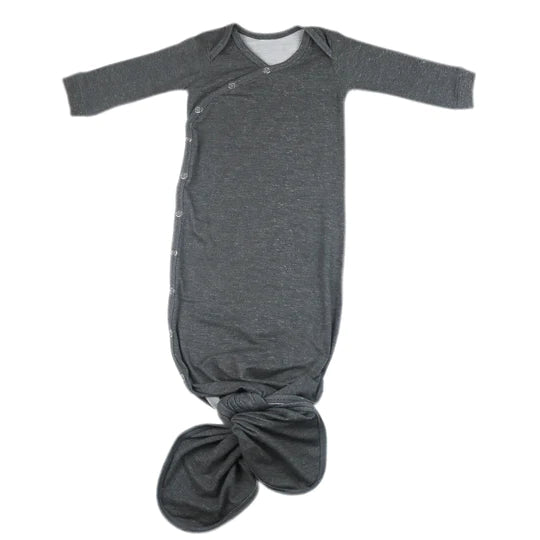 Nolyn Wade Registry Copper Pearl 'Slate' Knotted Gown